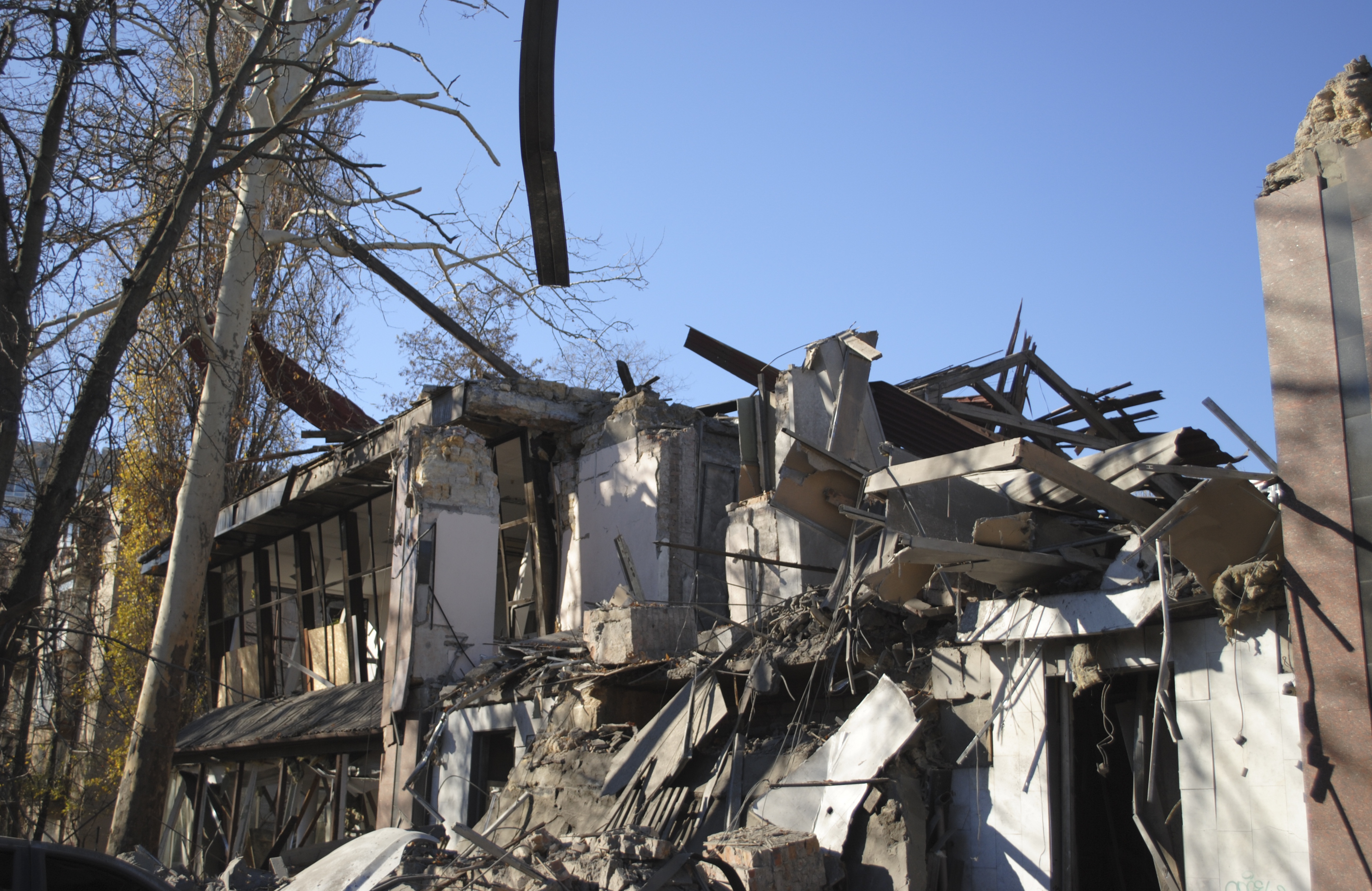 At least 10 people injured in Russian missile strike in Ukraine's Odesa