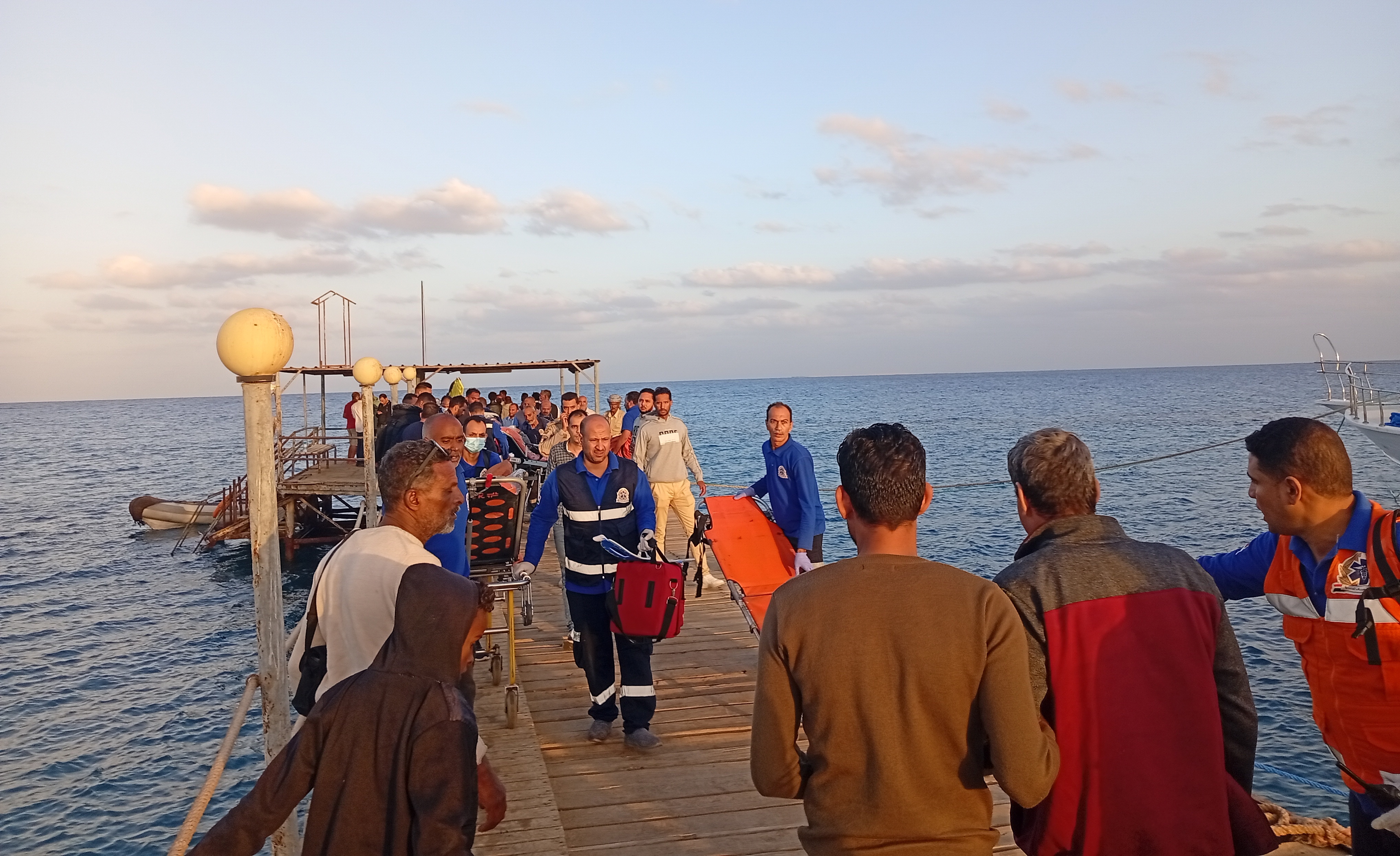 More than dozen missing after tourist boat sinks off Red Sea in Egypt