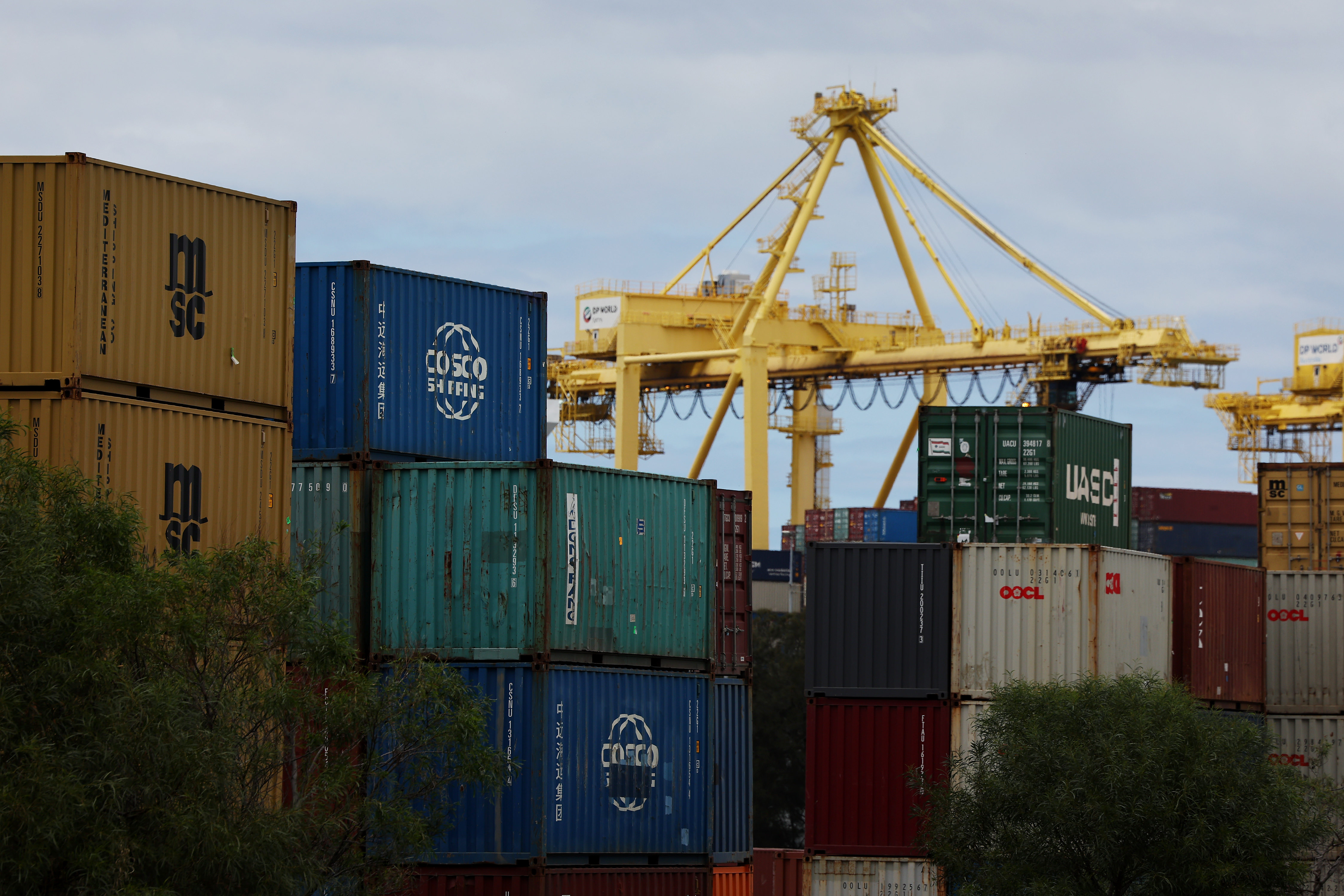 Sydney Port Ahead of Australia Trade Figures