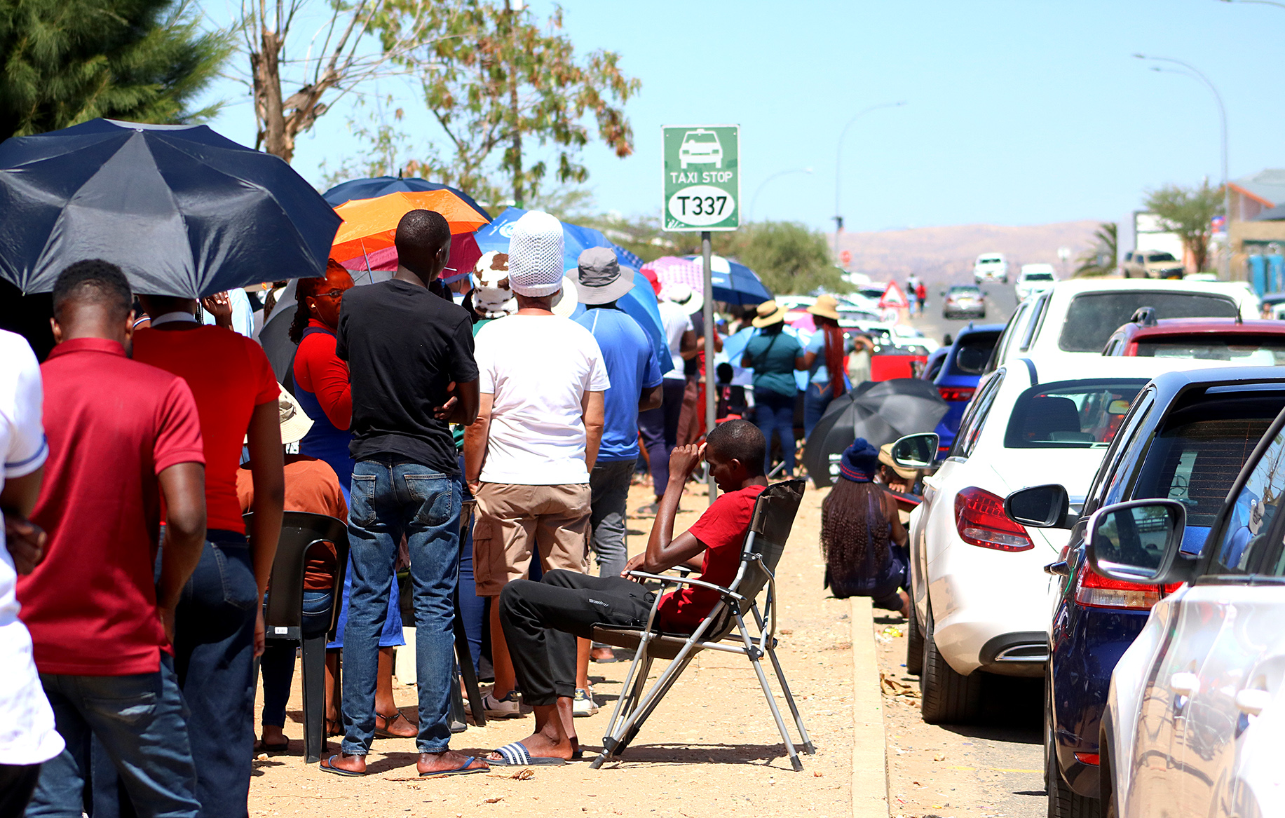 Namibian voters in good spirits despite pre-election woes, swirling disinformation
