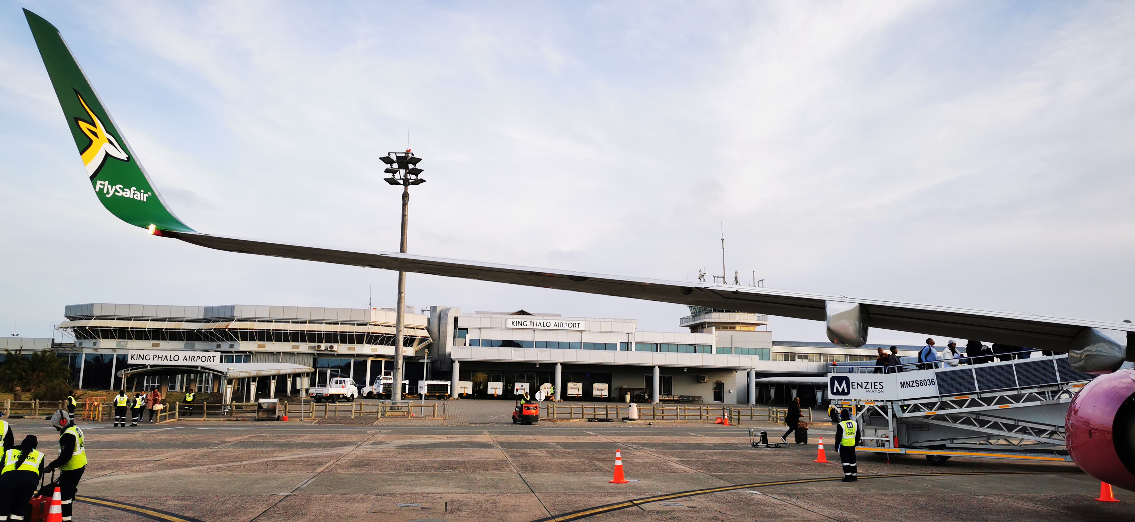 There have been staff capacity issues and failures of navigation systems at busy South African airports, including at East London’s King Phalo Airport. (Photo: Jocelyn Adamson)