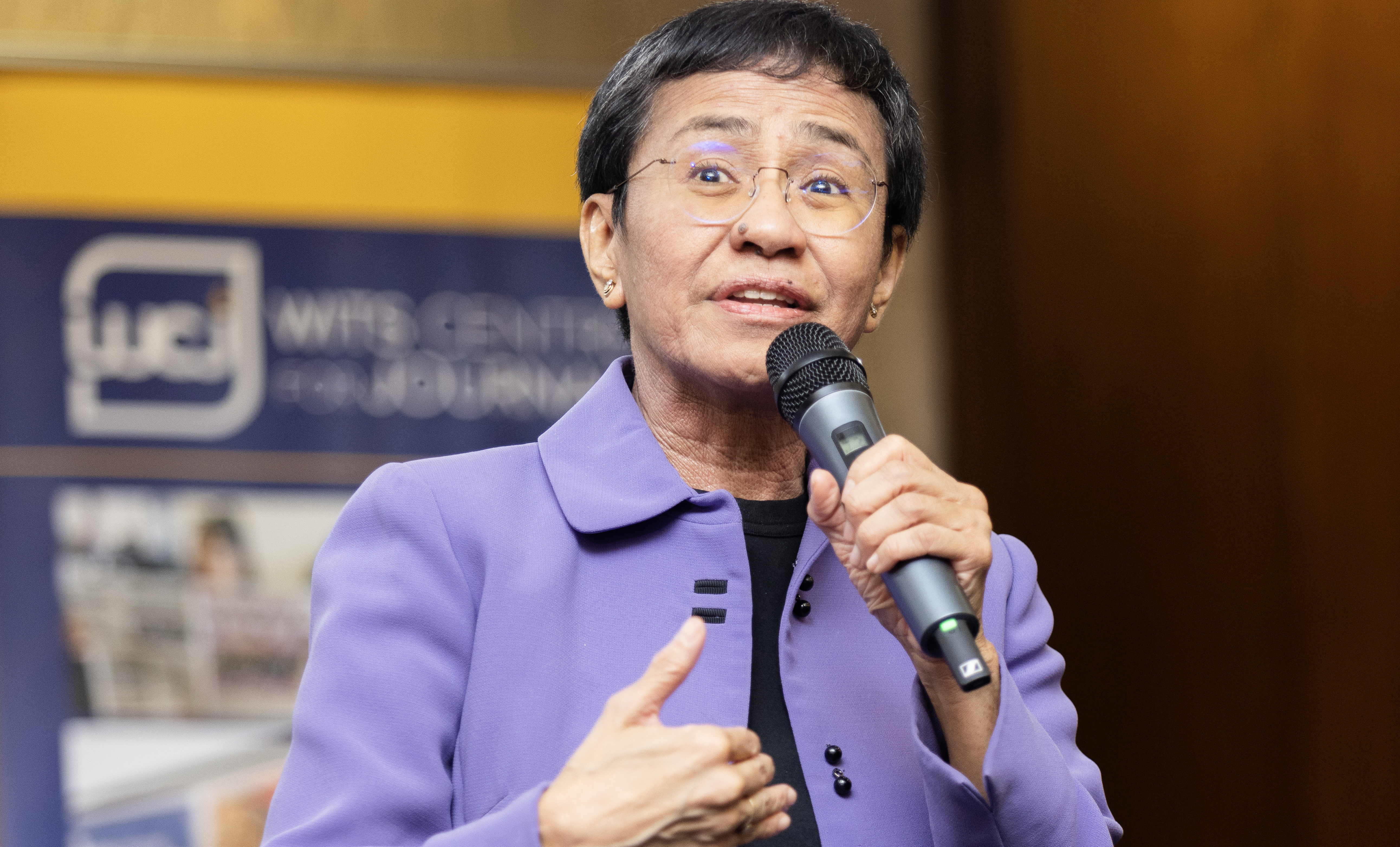 Nobel laureate Maria Ressa warns of disinformation and big tech’s influence on SA democracy