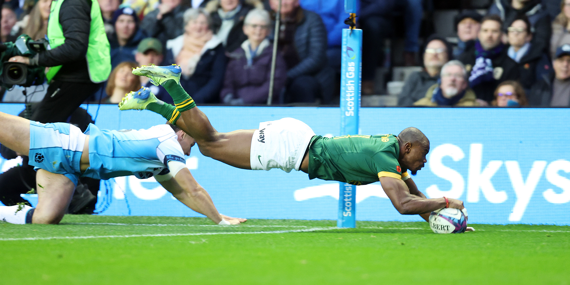 Sloppy Springboks have too much firepower for game Scotland at Murrayfield