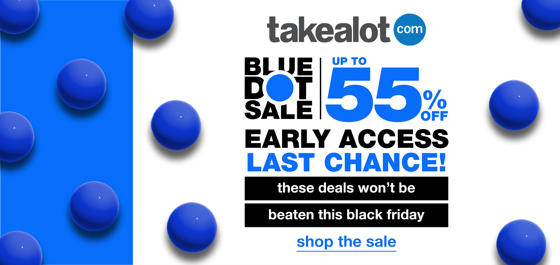 Beat the rush with Takealot’s Blue Dot Sale Early Access Deals