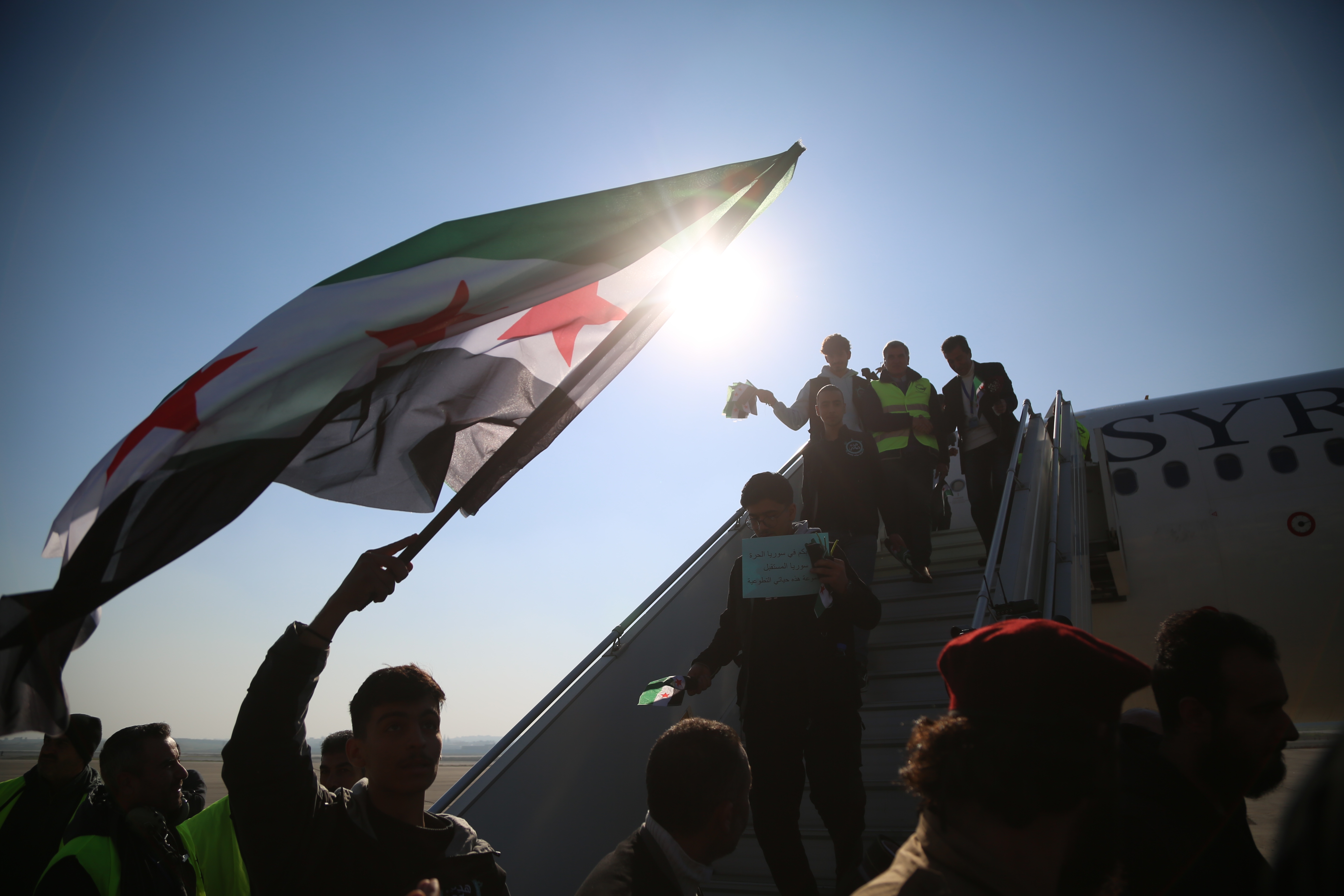 Damascus and Aleppo airports reopen after the ouster of al-Assad