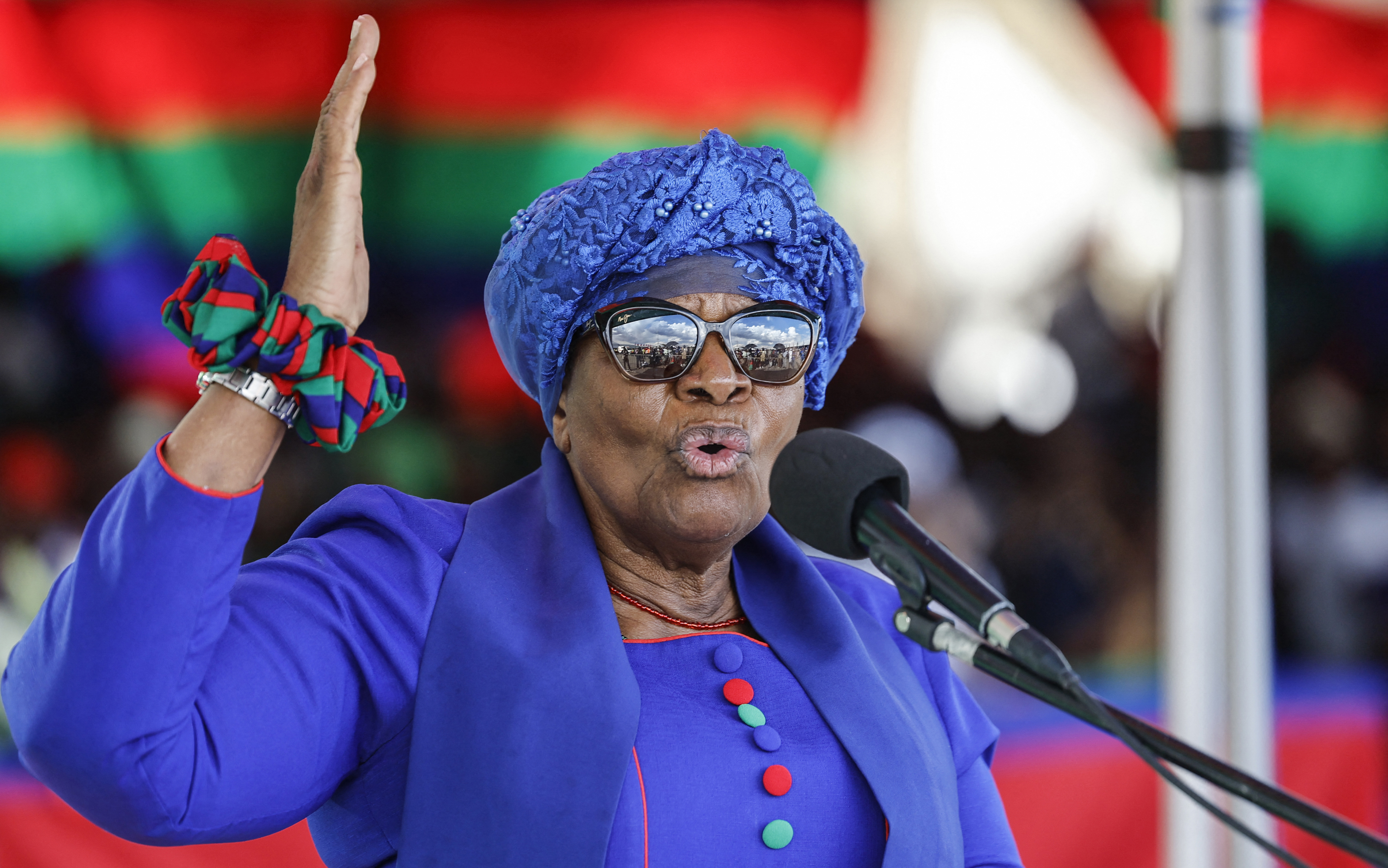 Namibia has its first woman president. Namibians say it won't mean much for women
