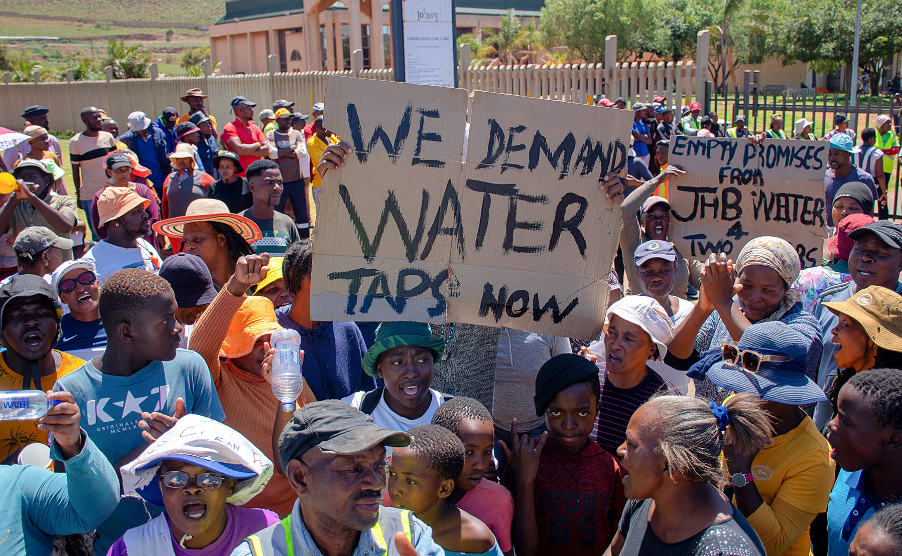 Lenasia residents demand access to clean water after Joburg disconnections