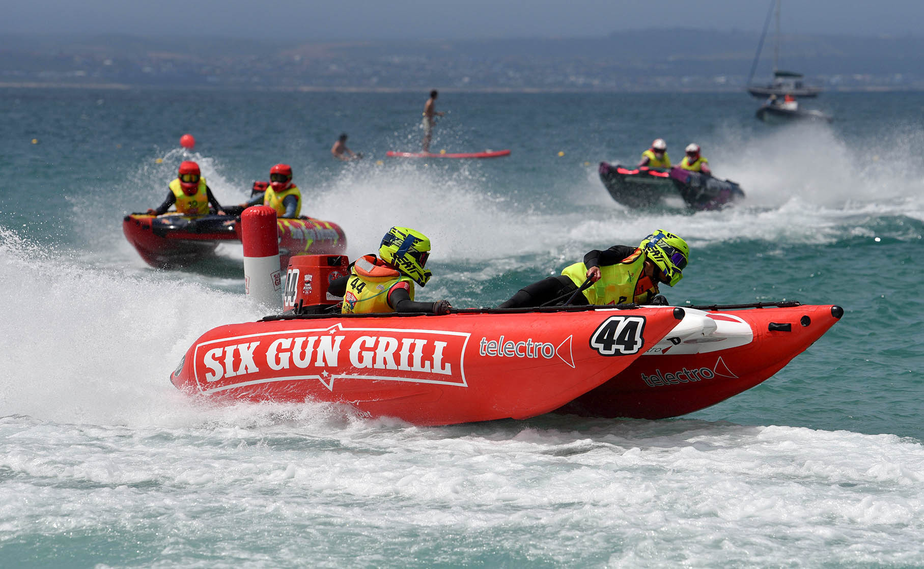 Grit, determination and a Faffie at first stage of ‘world’s toughest inflatable boat race’