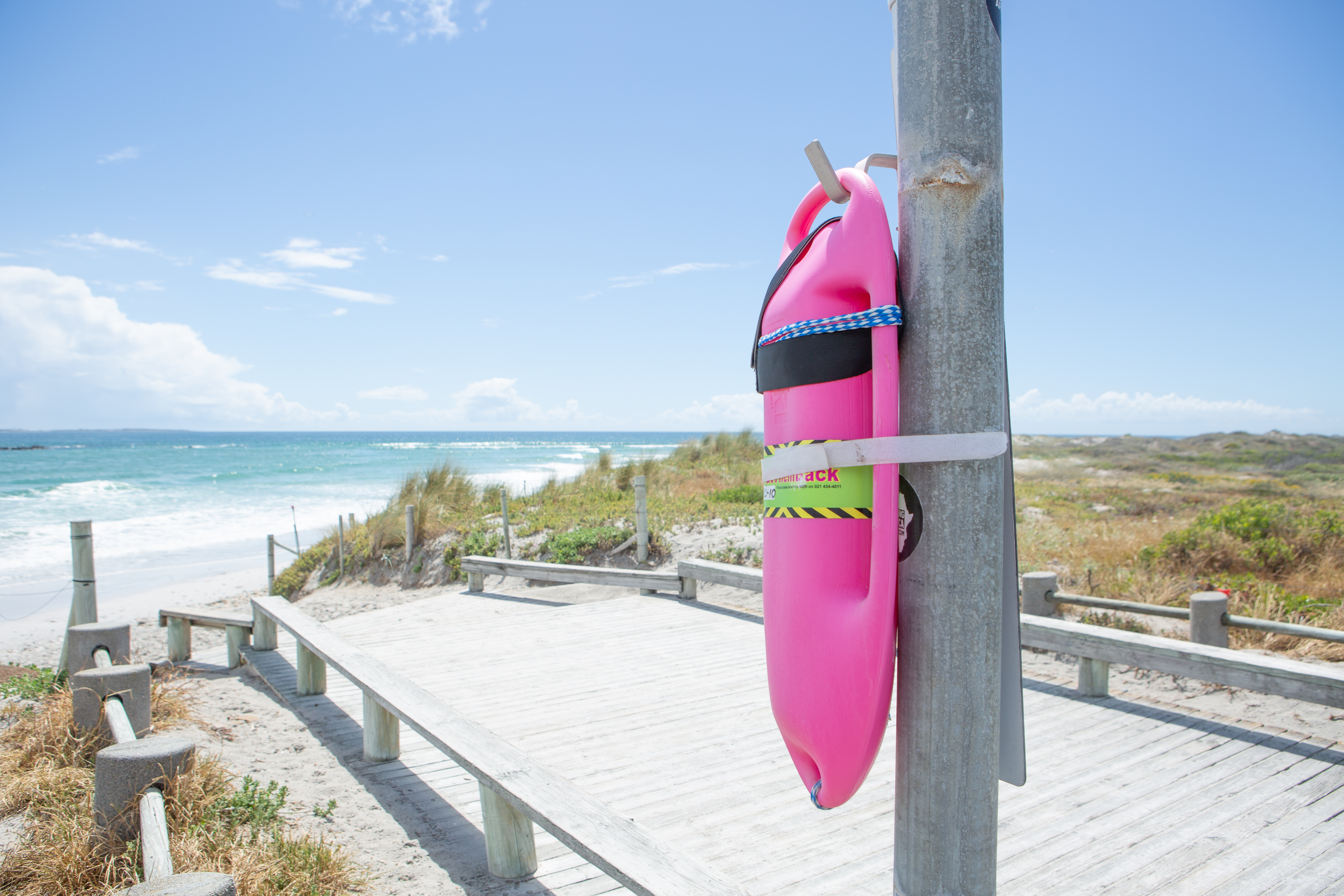 Lifesaving initiatives: how pink rescue buoys are transforming drowning prevention along South African shores