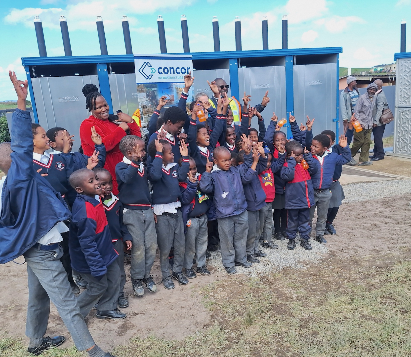 Pit toilet nightmare at Eastern Cape school solved thanks to civil society
