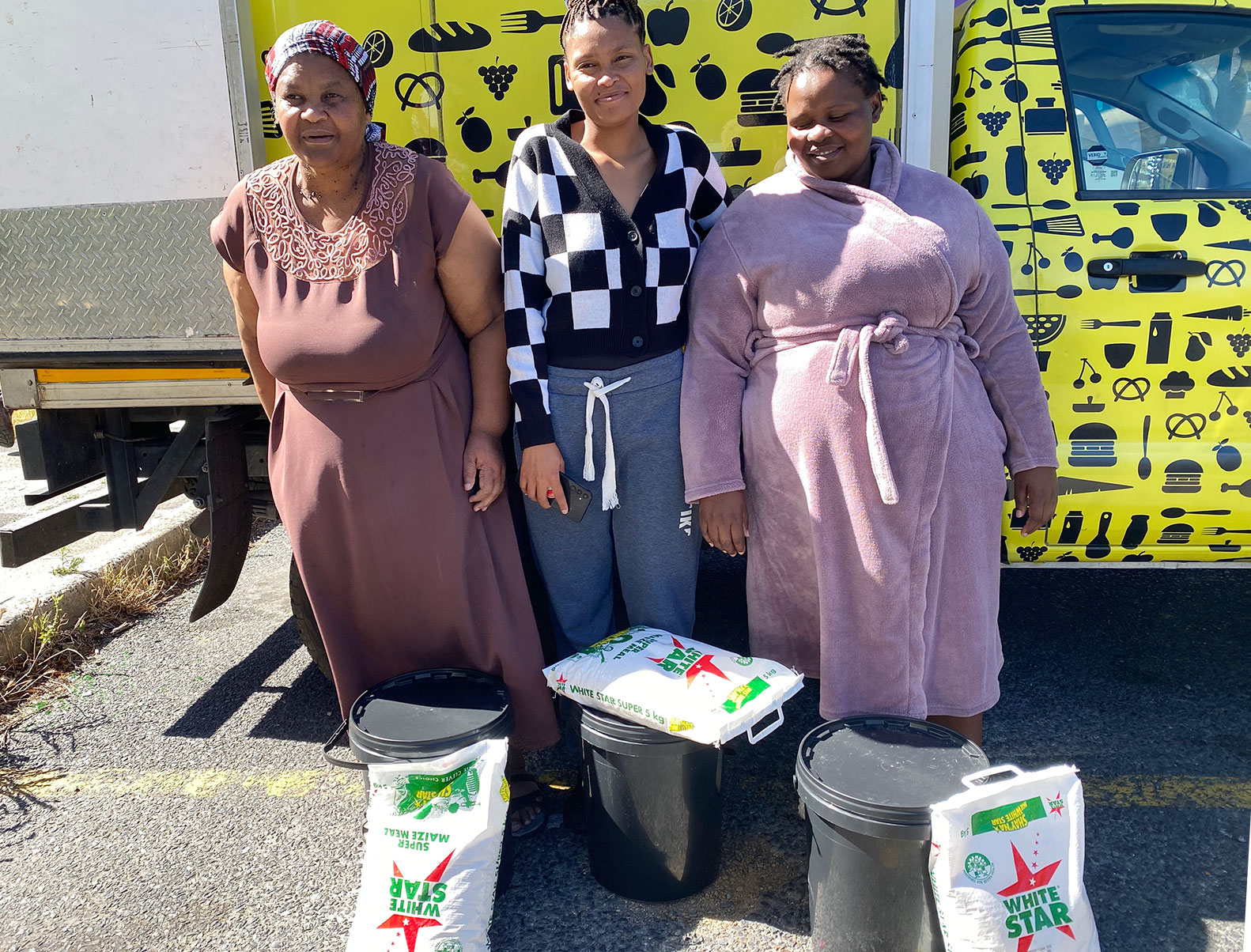Spreading festive cheer with 200 nutritious food buckets at Tygerberg Hospital