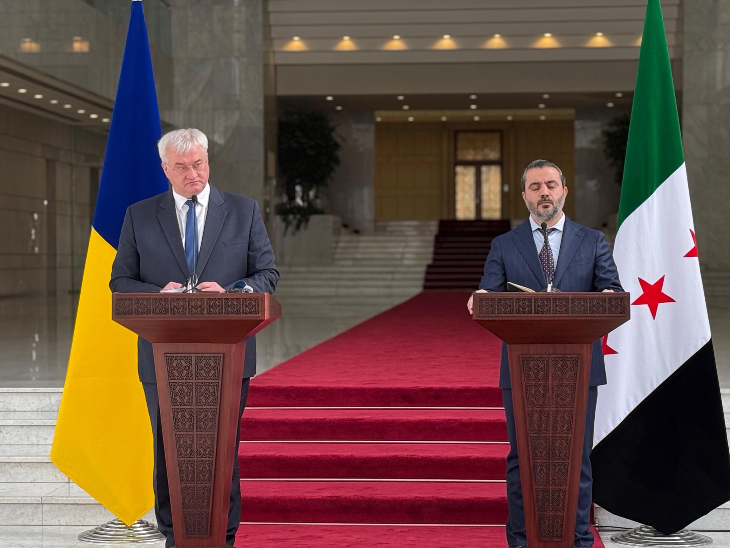 Kyiv prepares to resume ties with Syria; starved of Russian gas, industry shuts down in breakaway Moldovan region