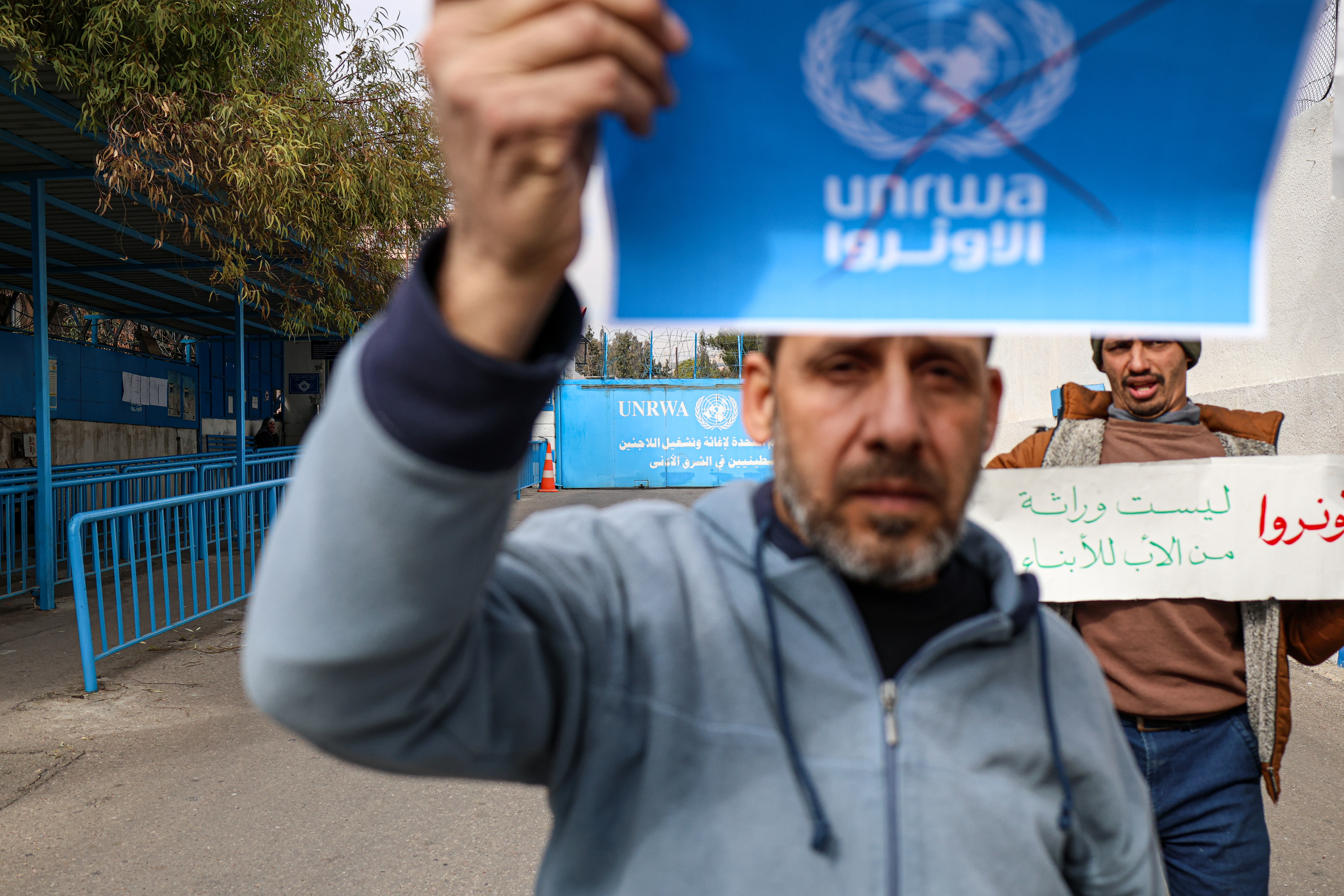 UK, France and Germany reiterate concern over Israel blocking contact with UNRWA