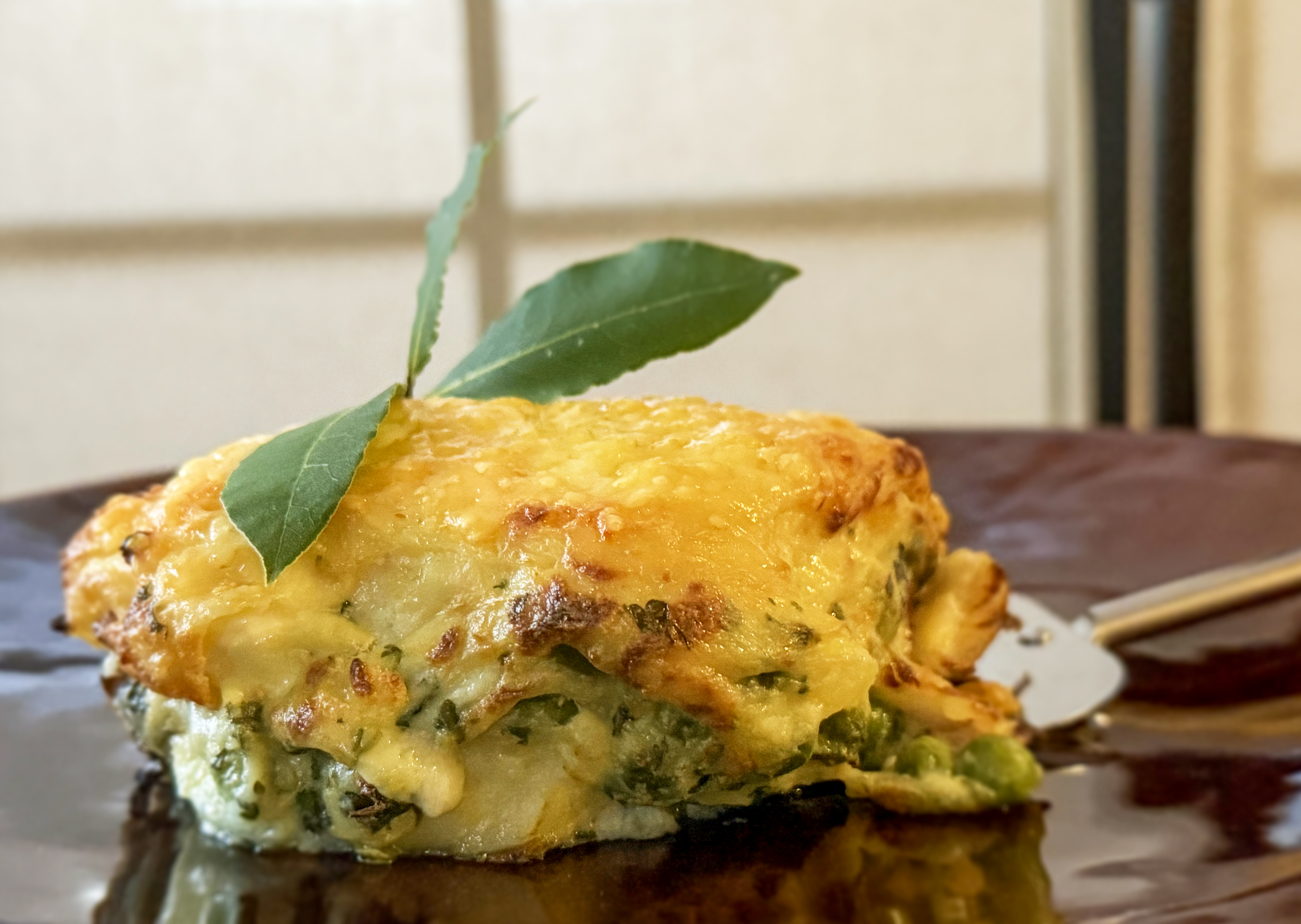 AirFryday: A very British fish pie — peas, cheese and all