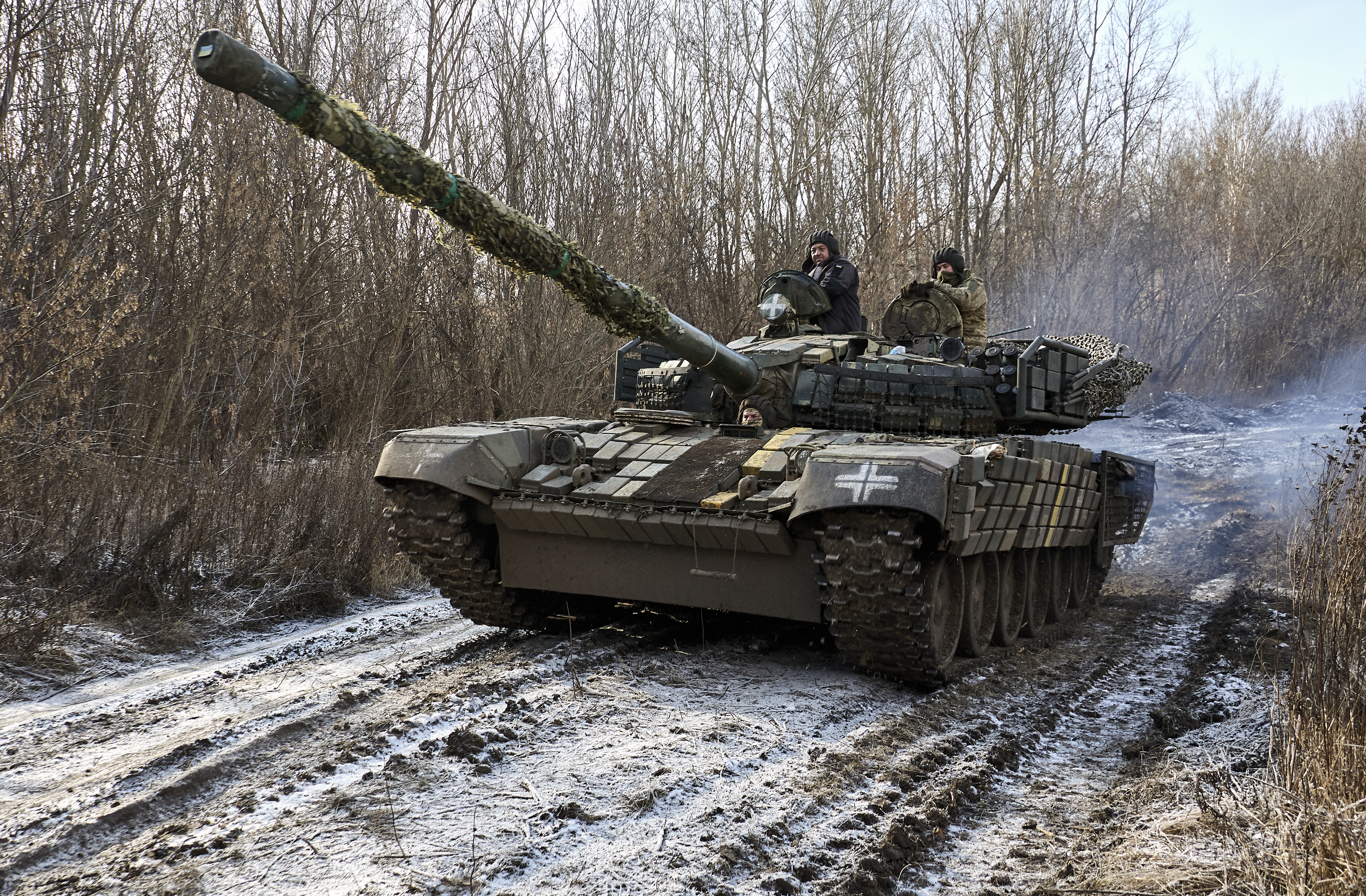 Ukrainian 3rd Separate Tank Brigade on the frontline in the Kharkiv region