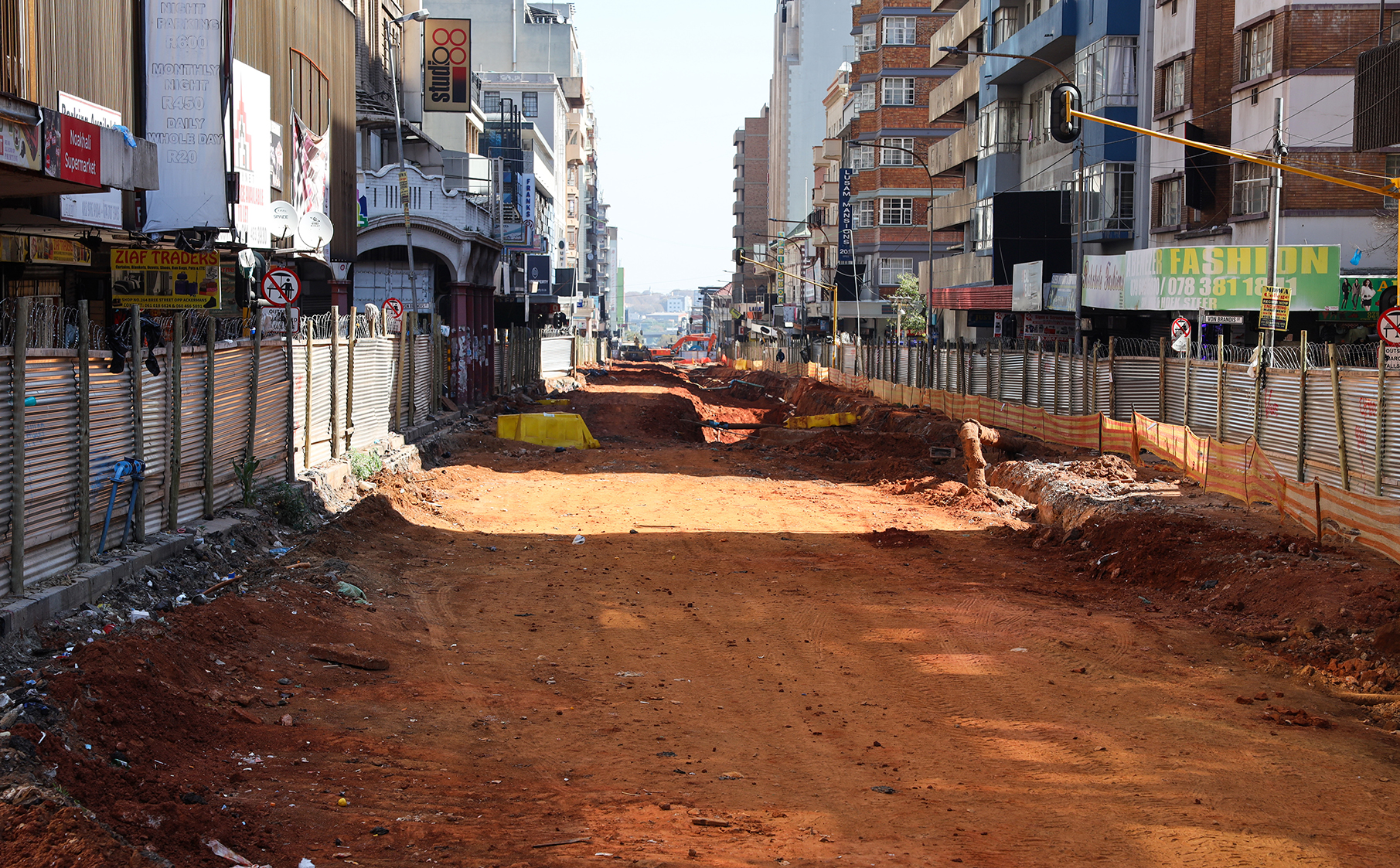‘It’s hell’ — residents describe Lilian Ngoyi Street during City’s rehabilitation project