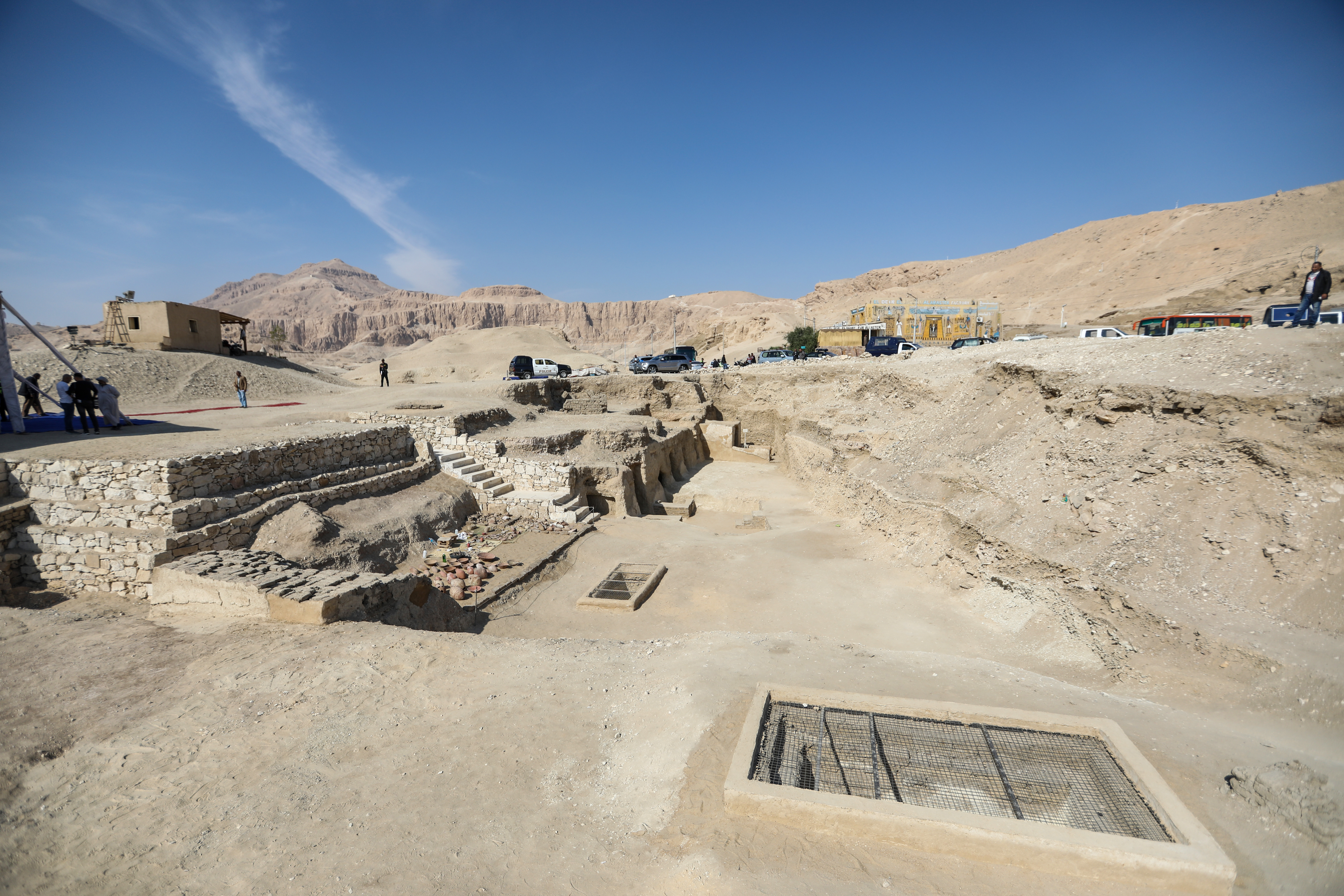 Egypt announces first discovery of pharaoh's tomb in more than 100 years
