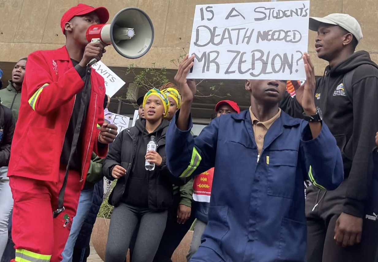 Protests continue at UCT and Wits as students unite against housing and financial exclusion challenges