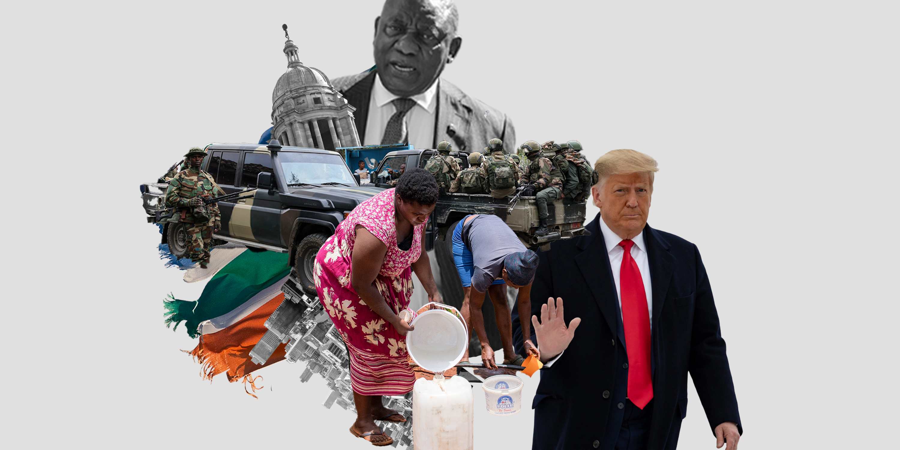 Rwanda, Trump, the ANC — Ramaphosa’s sizzling Sona hotplate