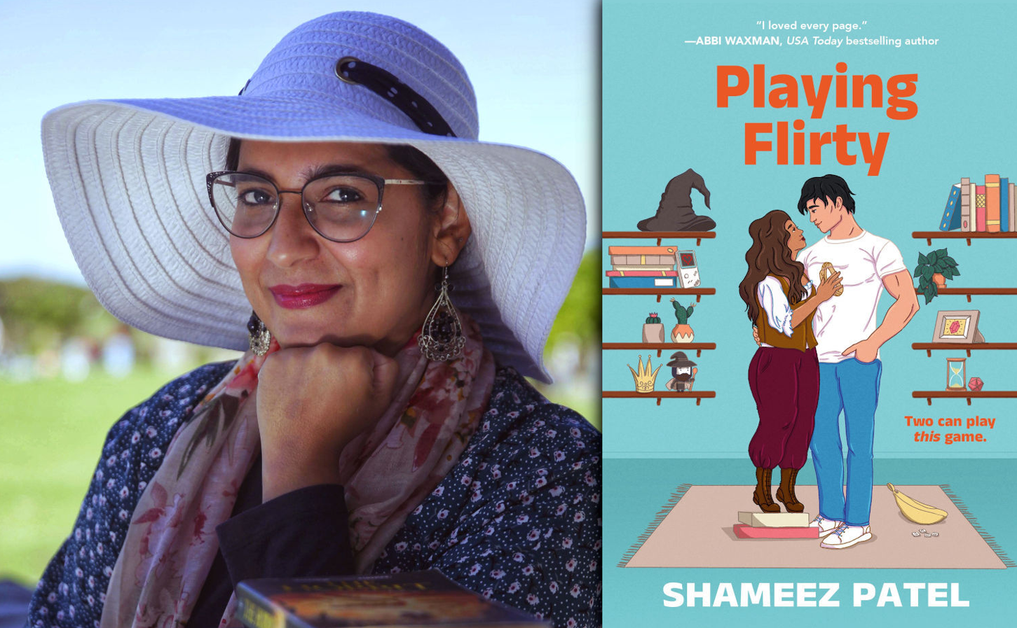 Writing is easy, getting an agent to bite is harder — Shameez Patel on Playing Flirty