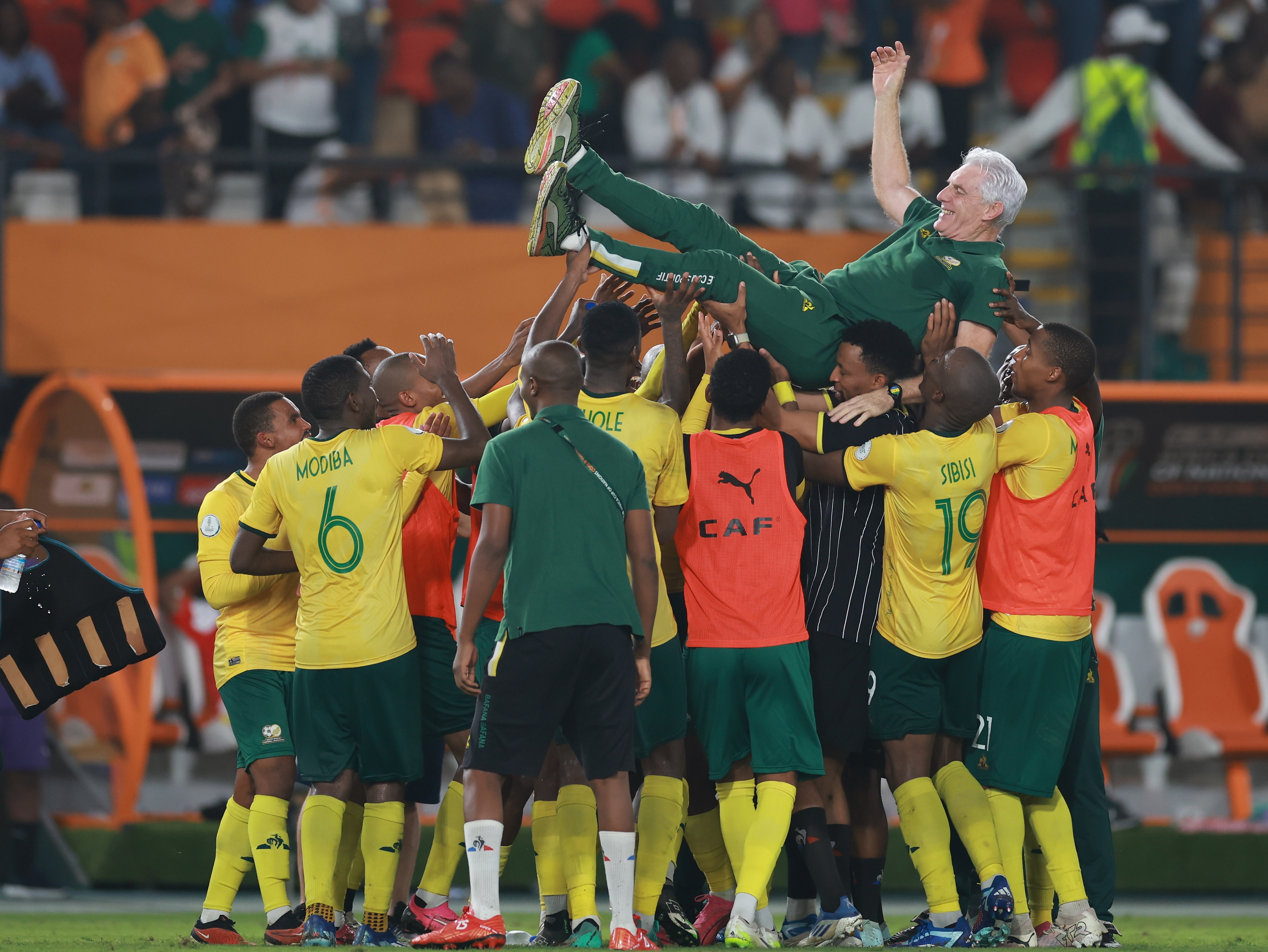 Magnificent coach Broos gets credit for Bafana success