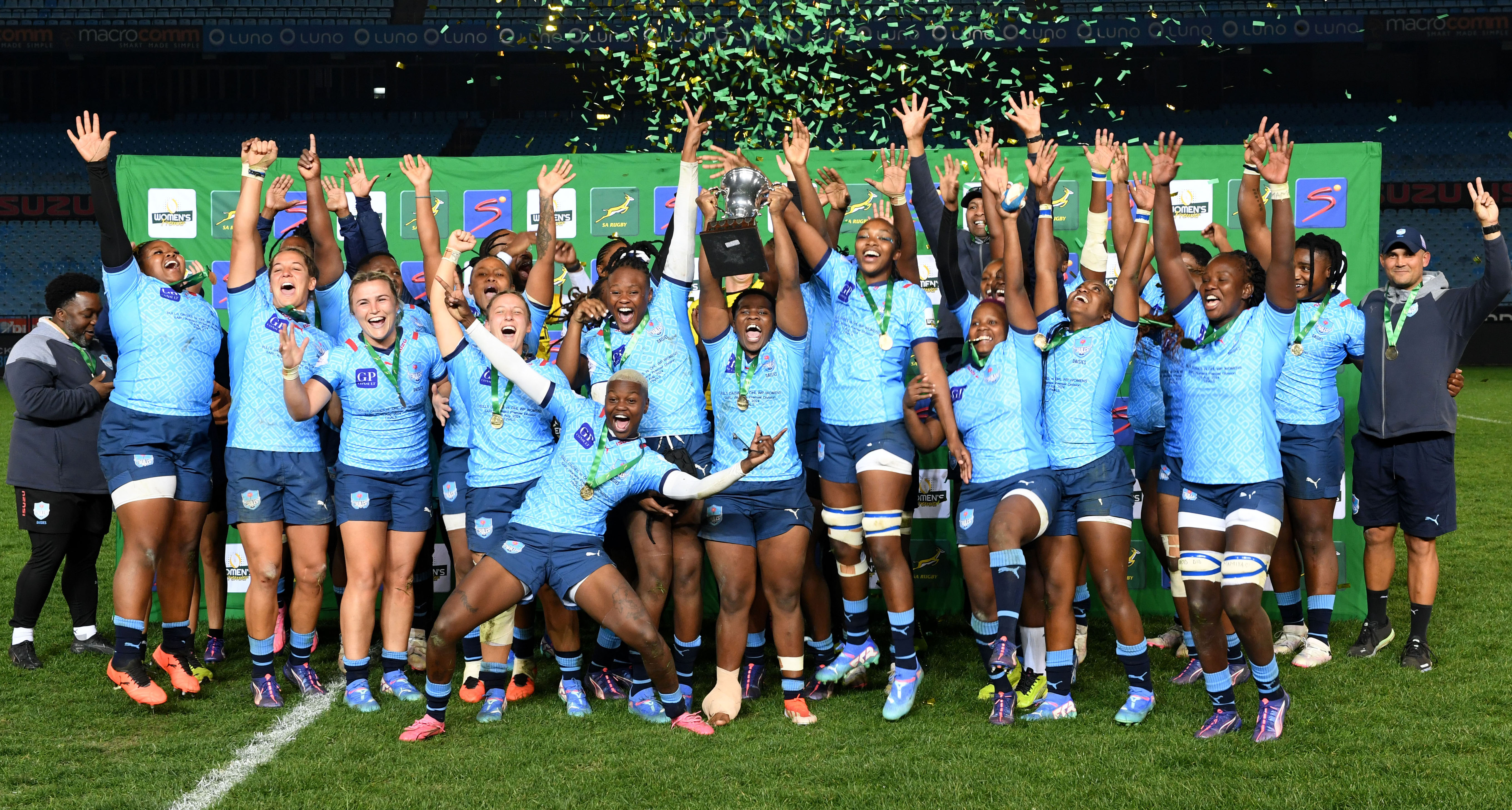 Bulls Daisies maintain undefeated streak in Women’s Premier Division as title race heats up