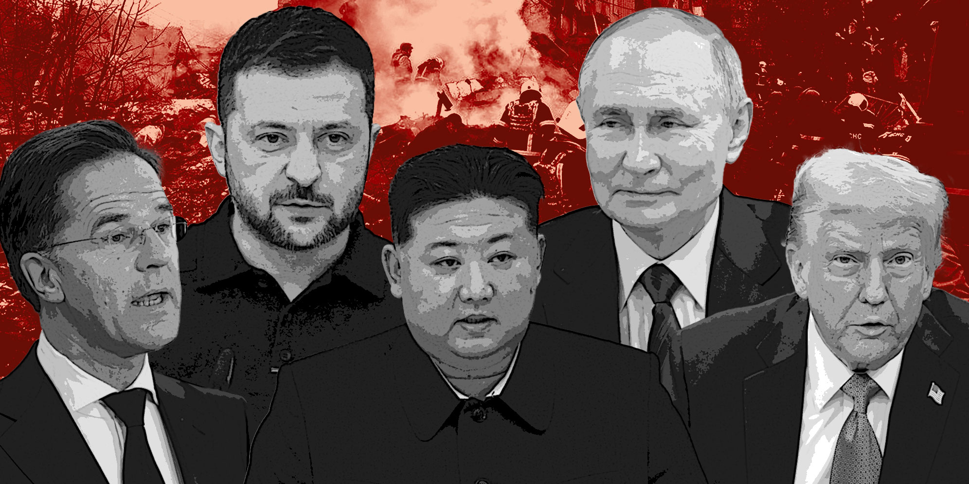 European leaders in Kyiv to mark three years of war; US abstains from UN vote to condemn Russia's invasion