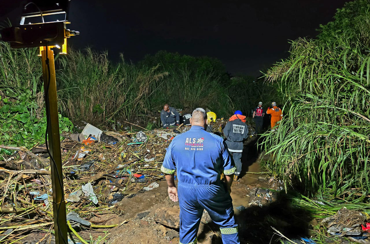 Six dead after heavy flooding south of Durban as heavy rains batter KZN