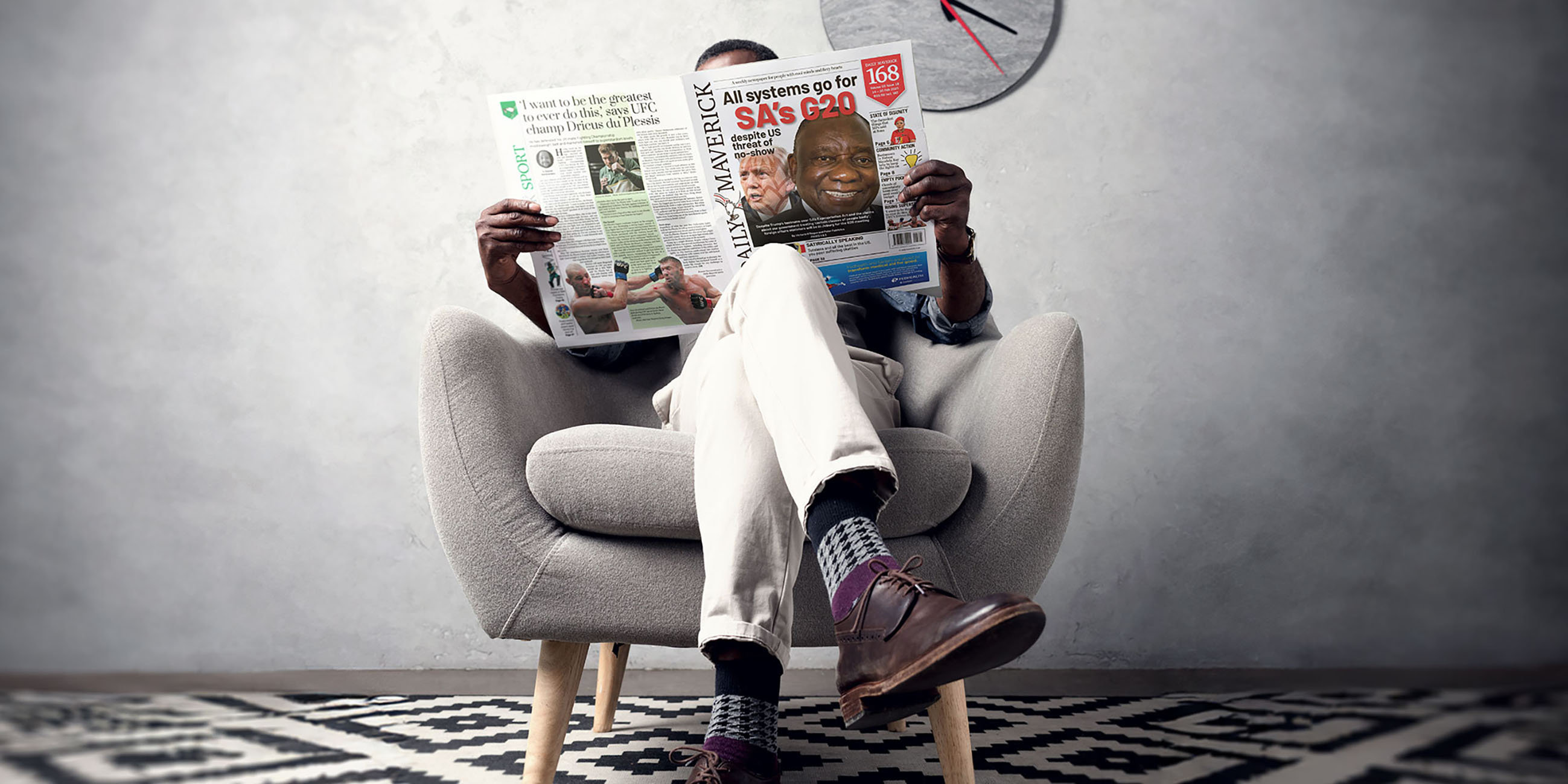 Beyond clickbait: DM168 newspaper captivates educated readers seeking deep insights in a chaotic world