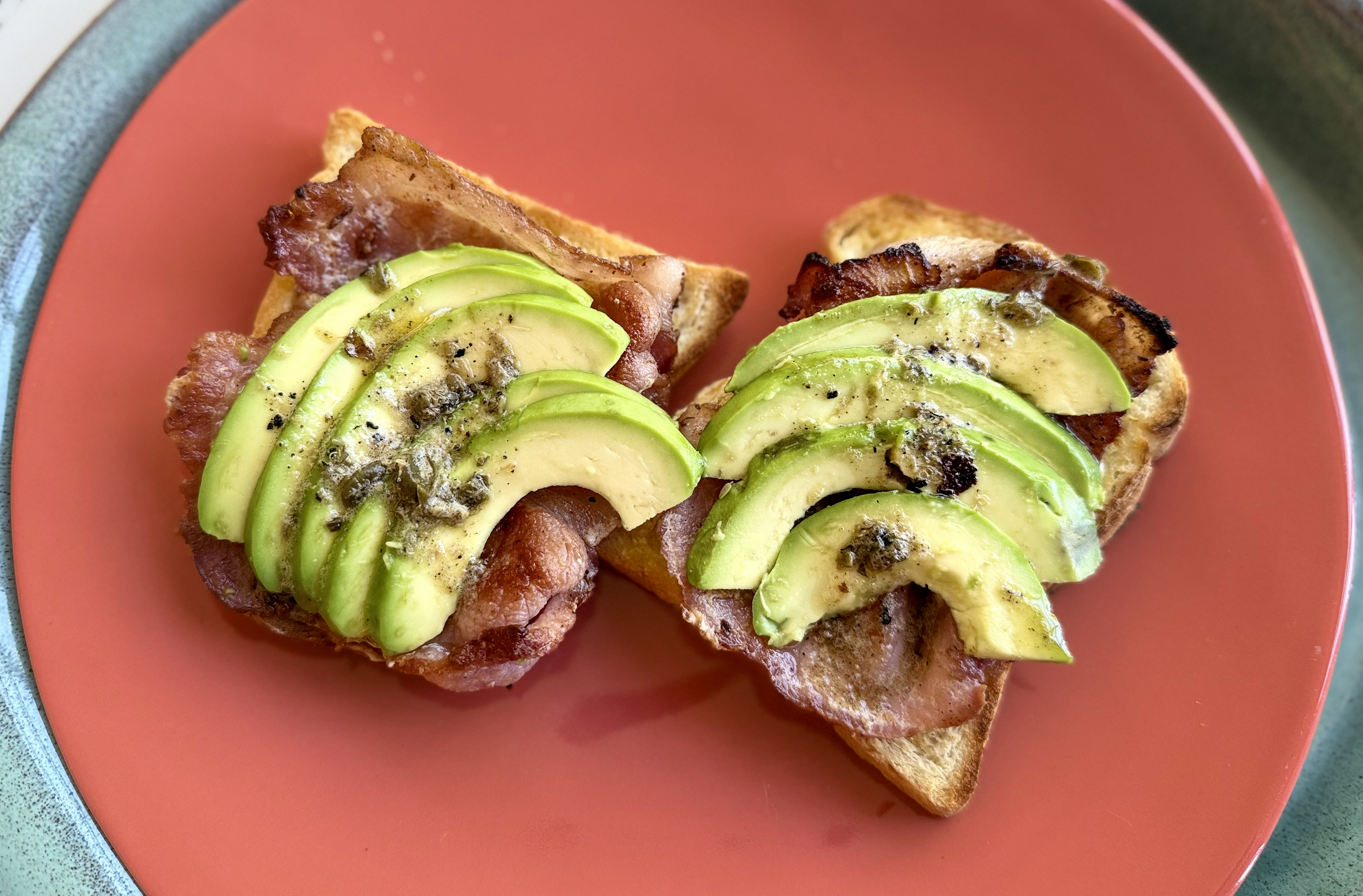 Lekker Brekker Monday: Avocado and bacon on toast with a caper surprise
