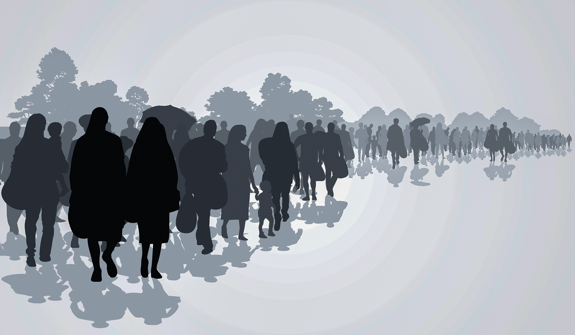 Three faces of refugees — humans fleeing disaster is a constant through human history