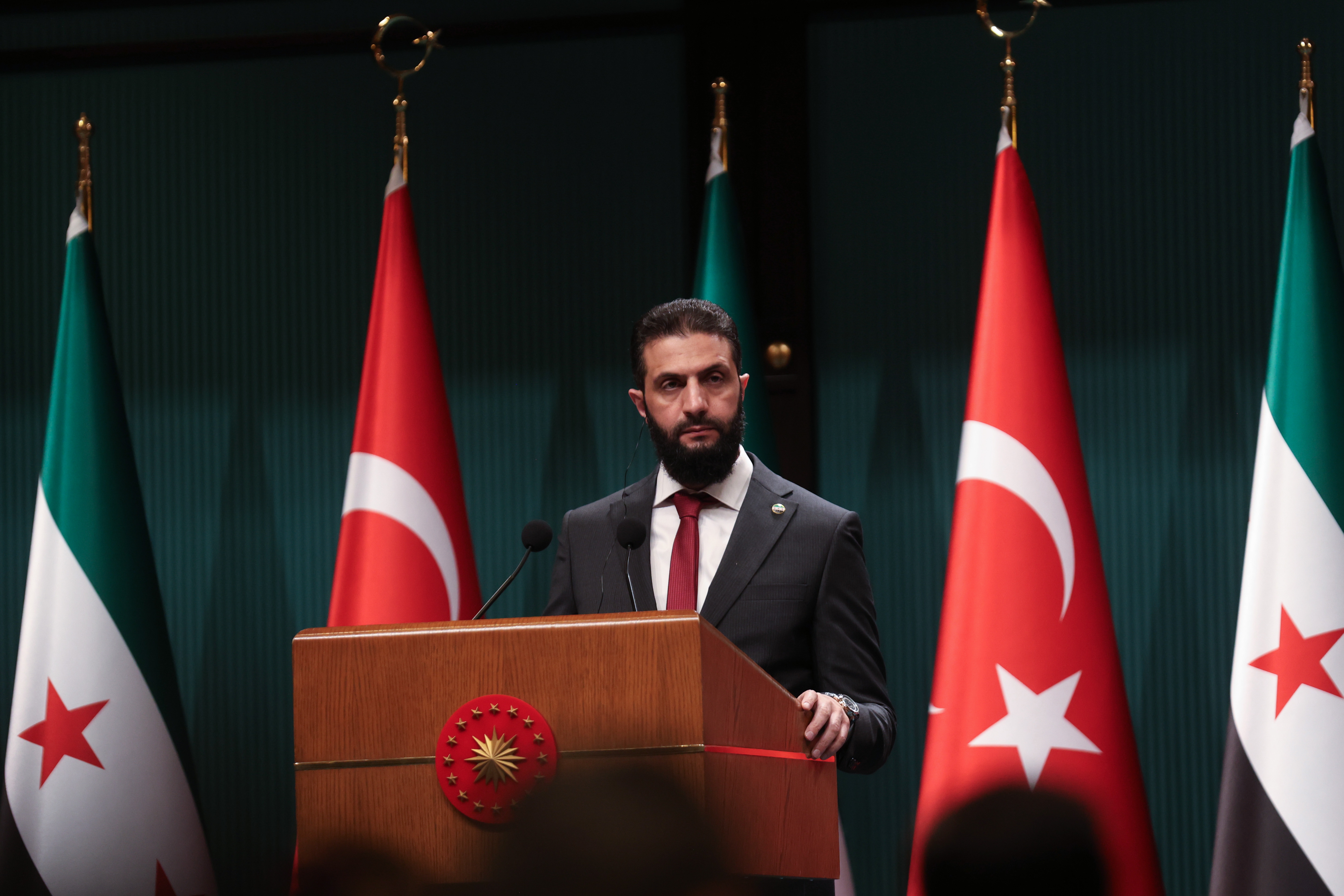 Syrian interim President Ahmed al-Sharaa visits Turkey