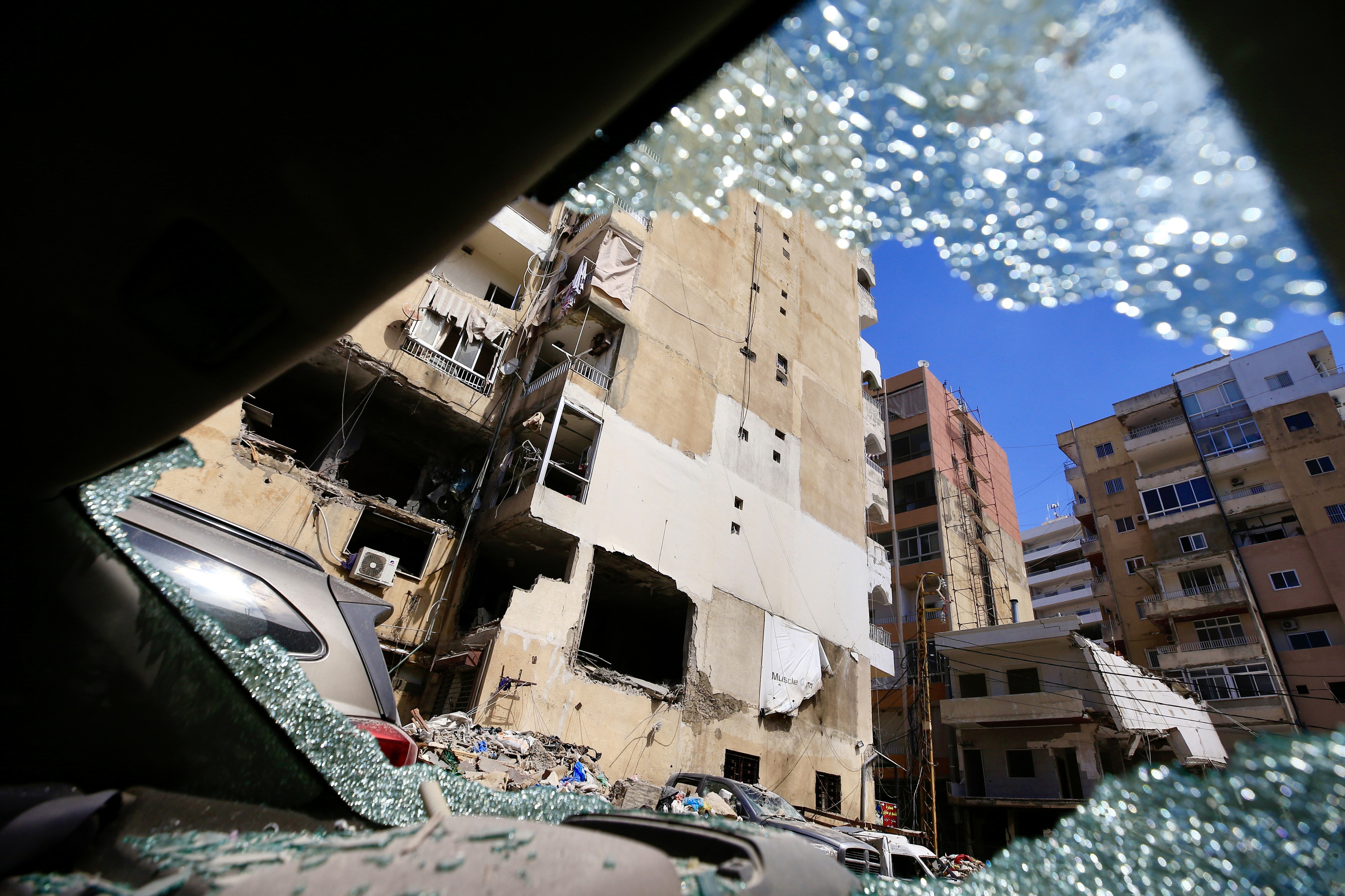 Israeli airstrike on southern Lebanese towns