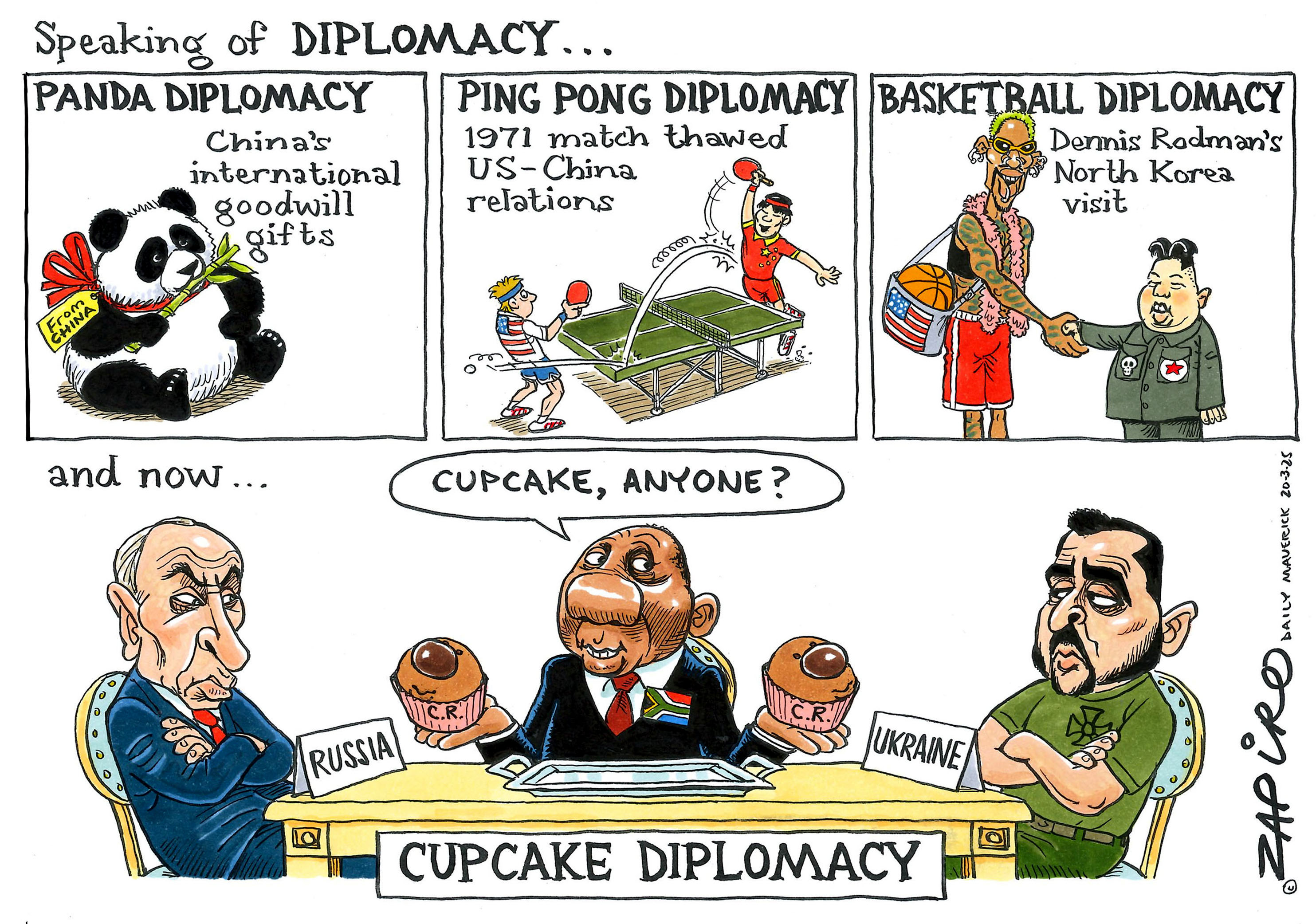 Speaking of diplomacy