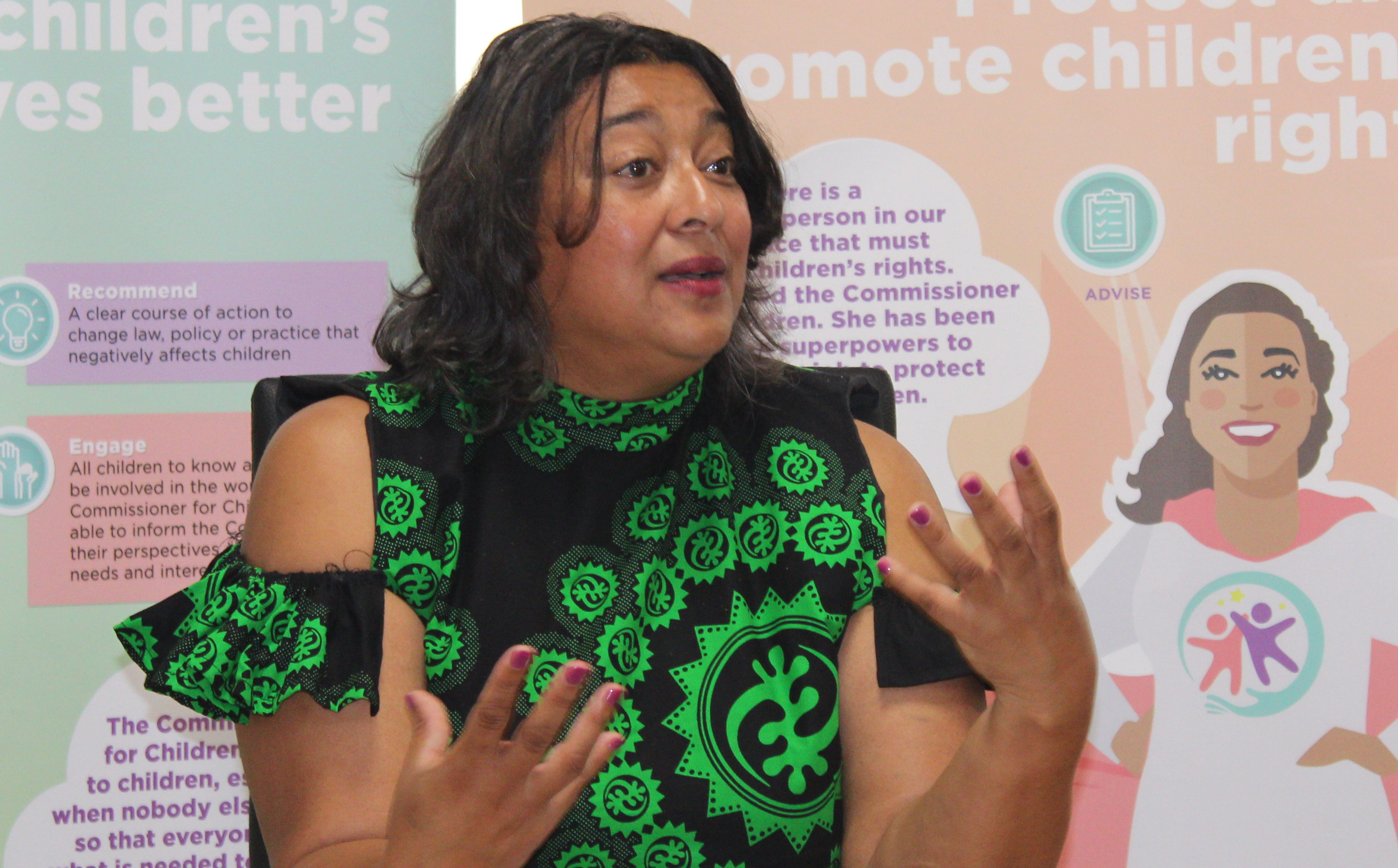 Focus on education system, says outgoing Children's Commissioner Christina Nomdo