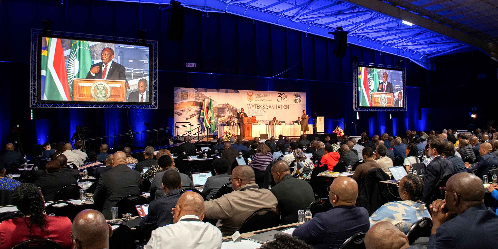 Ramaphosa says water crisis an ‘emergency that shouldn’t take so long to fix’