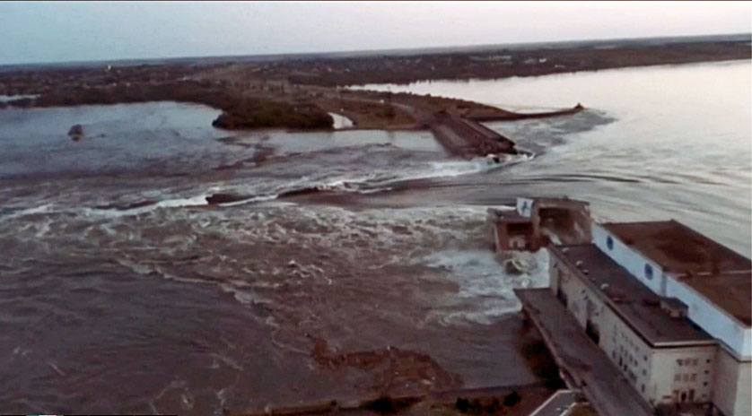 Moves to charge Russia with ecocide for destruction of Ukraine’s Kakhovka Dam
