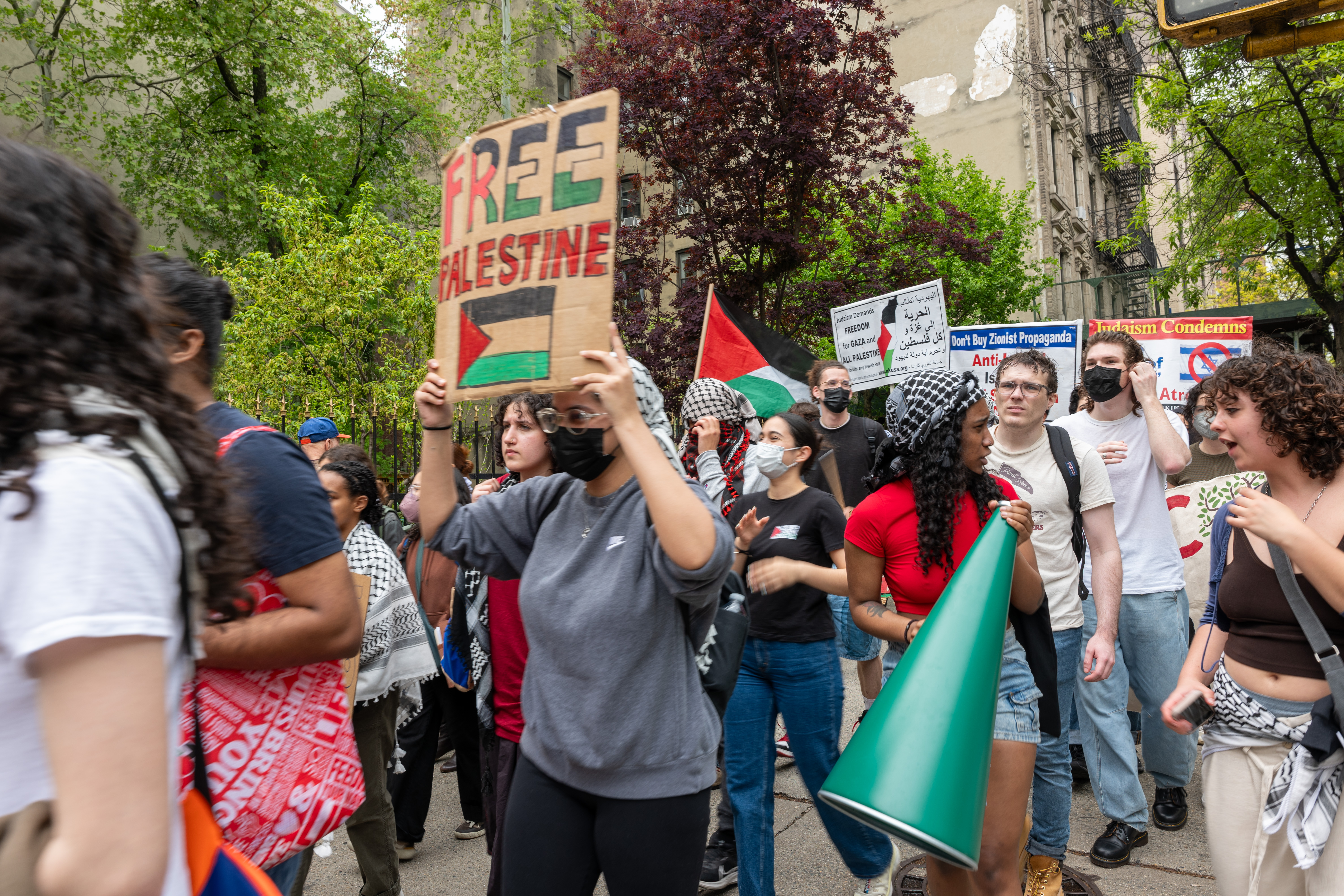 War In Gaza Continues To Spark Tenions Around NYC College Campuses