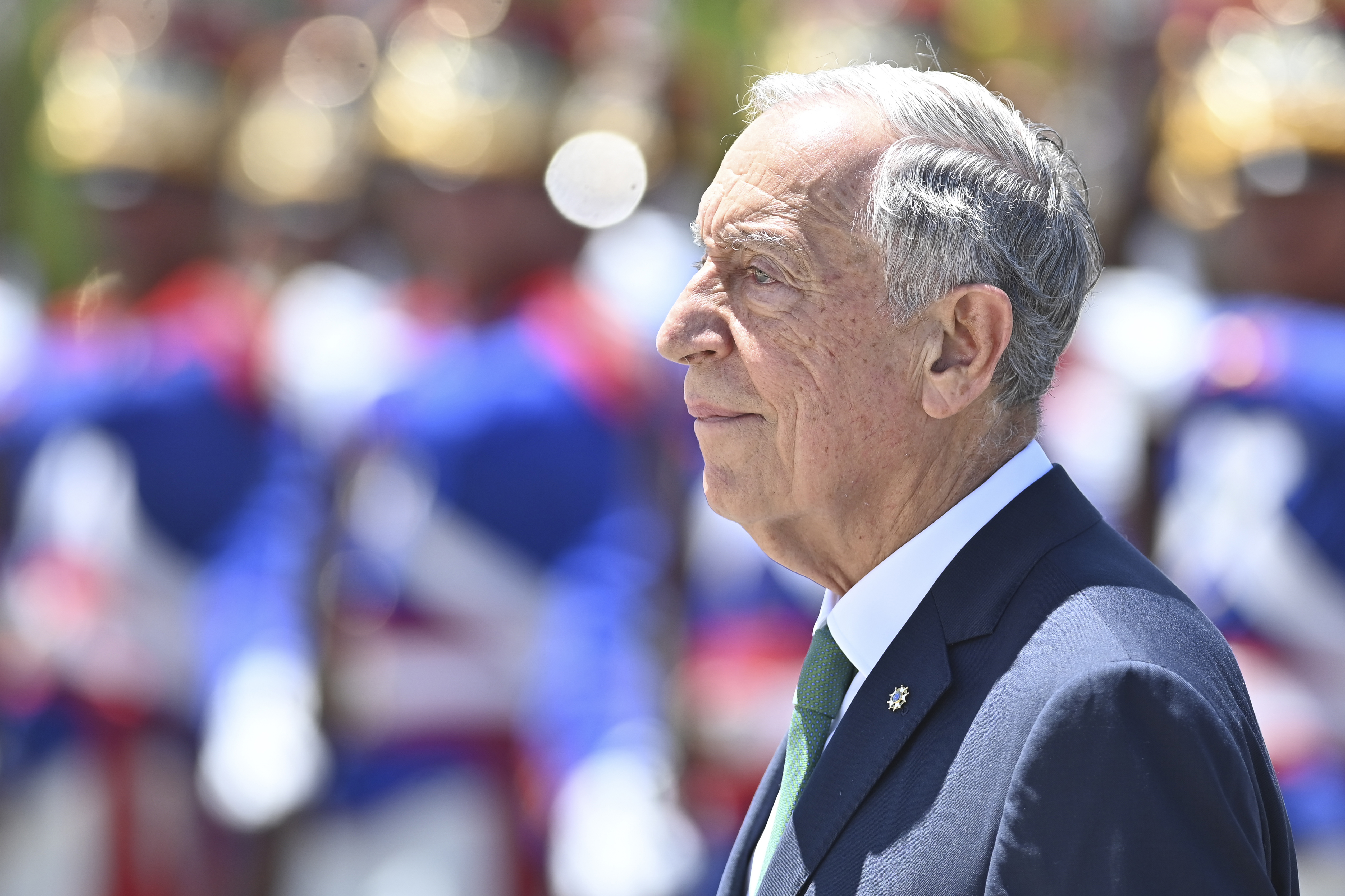 Lula Da Silva Welcomes President Of Portugal Marcelo Rebelo de Sousa