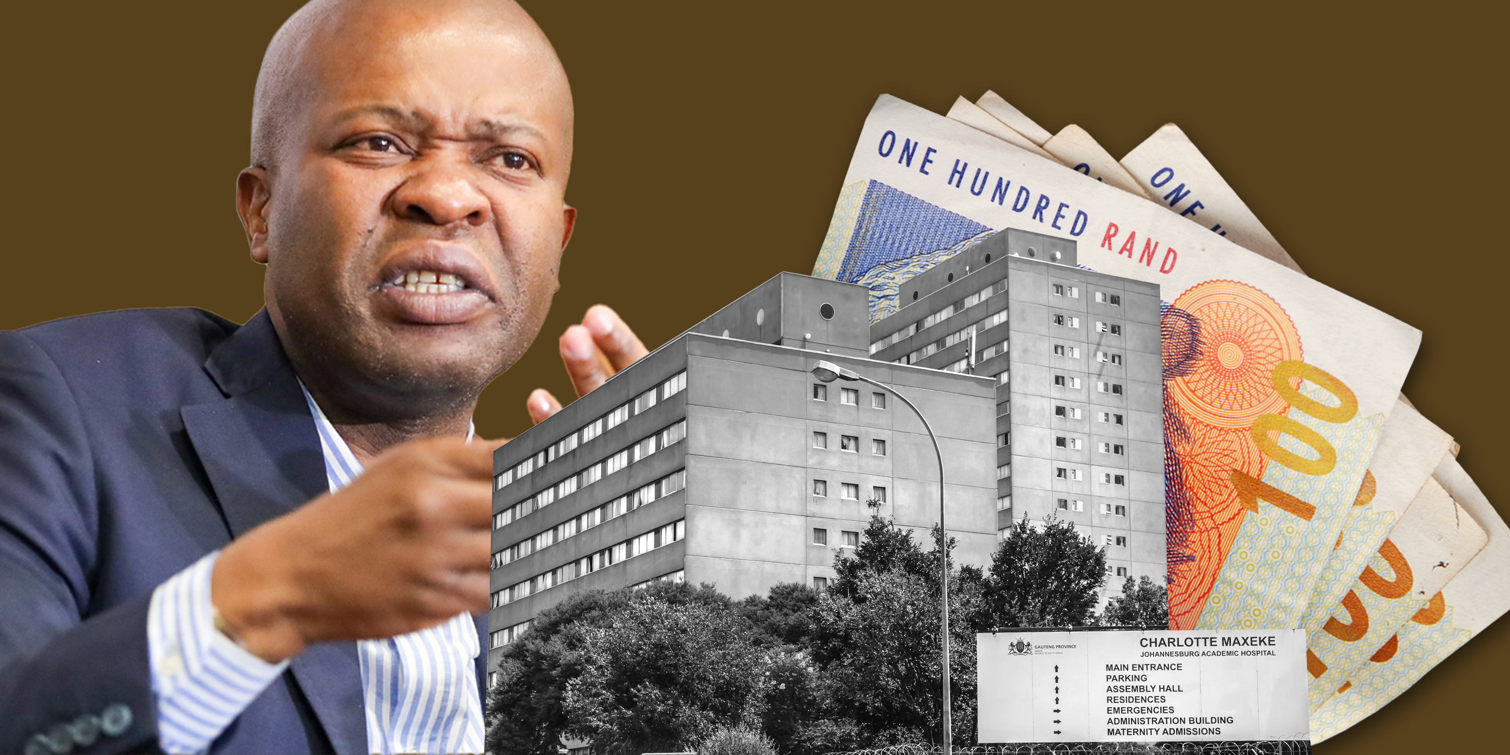 While Gauteng hospitals are in crisis, government slashes health budget