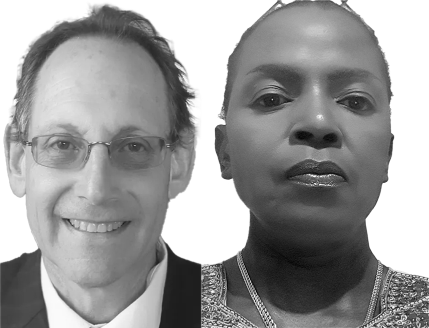 Michael Gering and Grace Rapholo