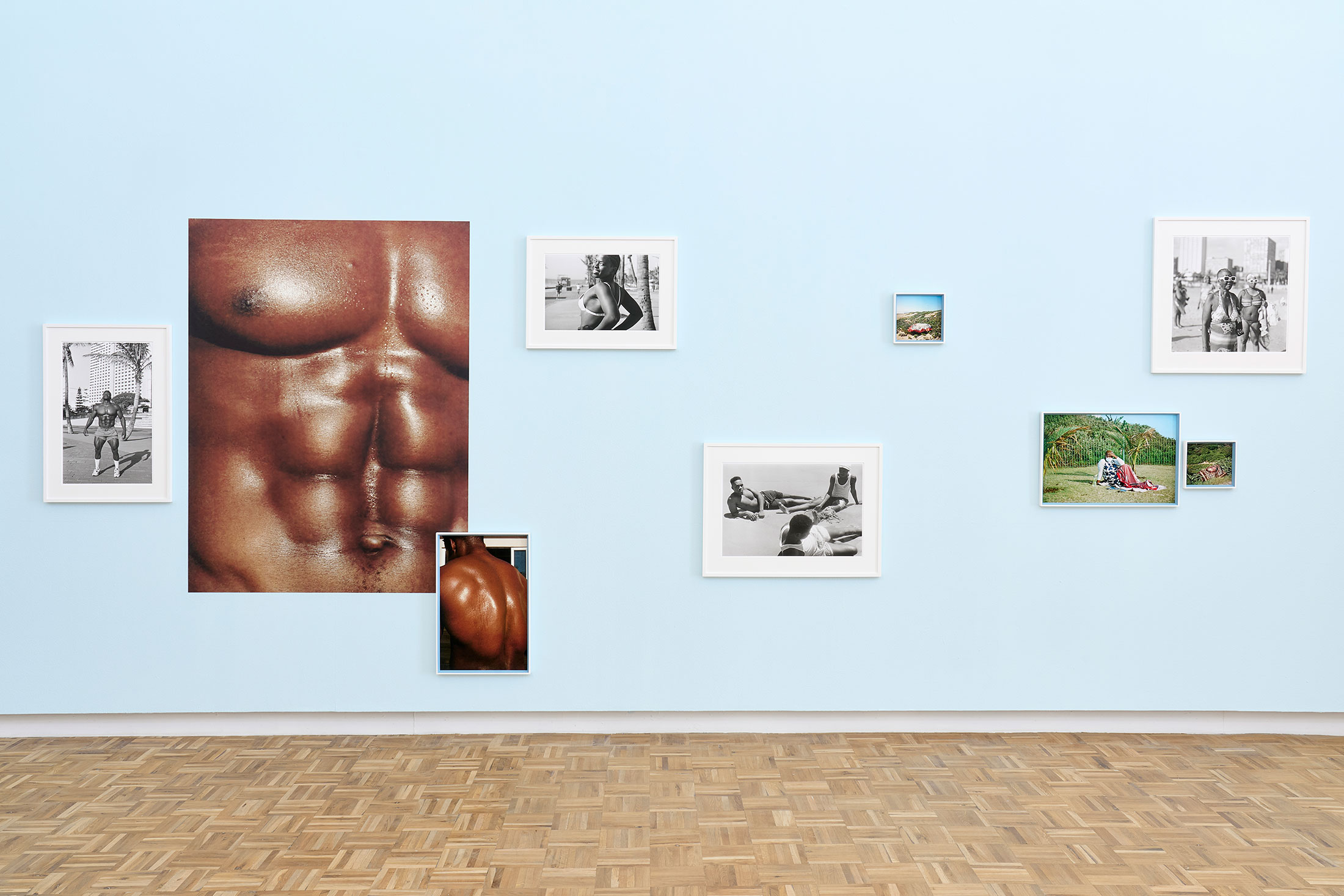 Outside the fair's stage, South African and international artists set the agenda