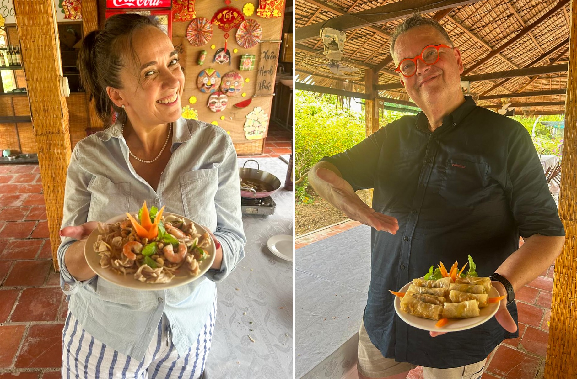 Halong Bay, like being in a dreamy movie