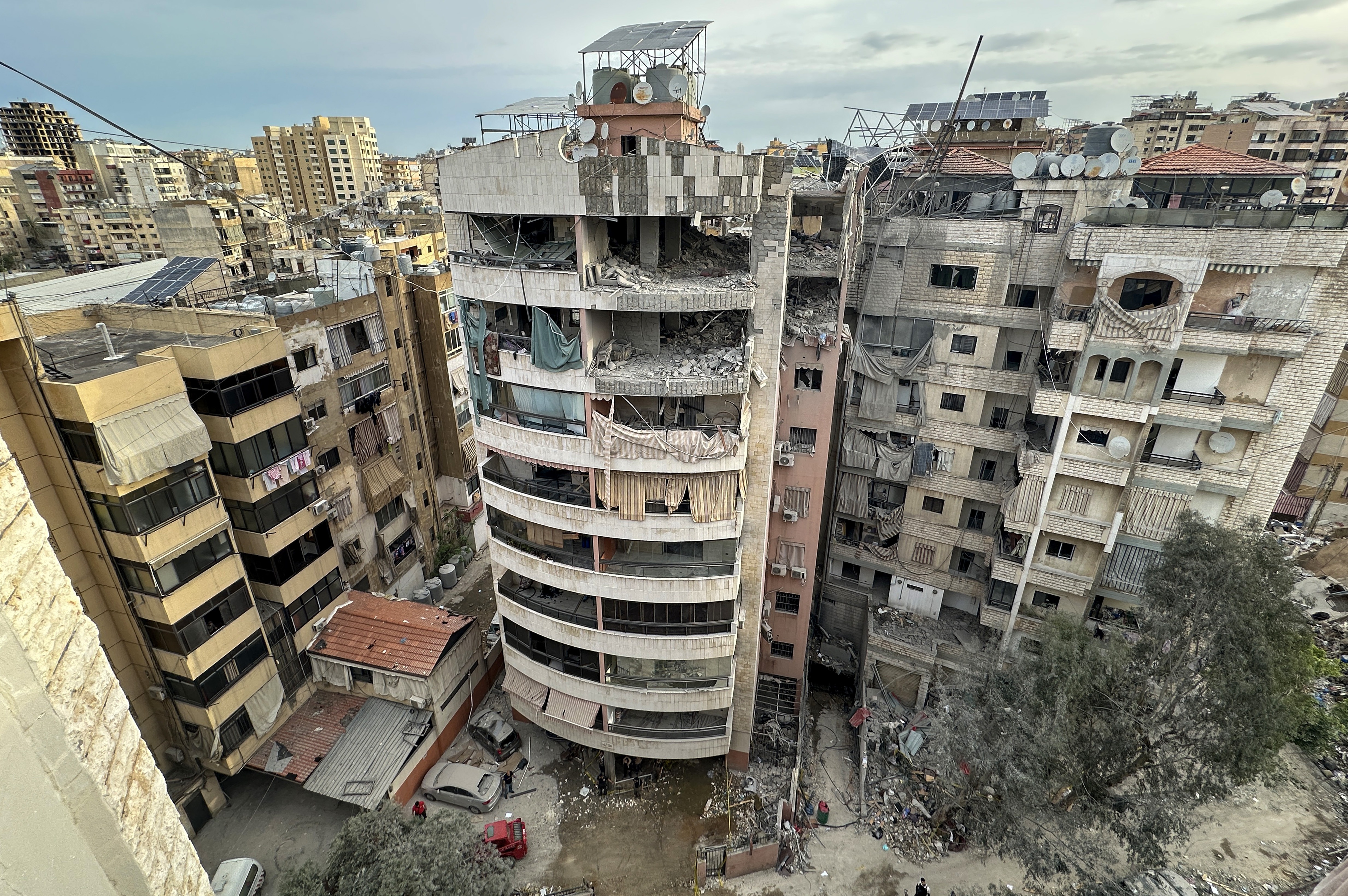 At least three people killed in an Israeli airstrike in Dahieh, Lebanon