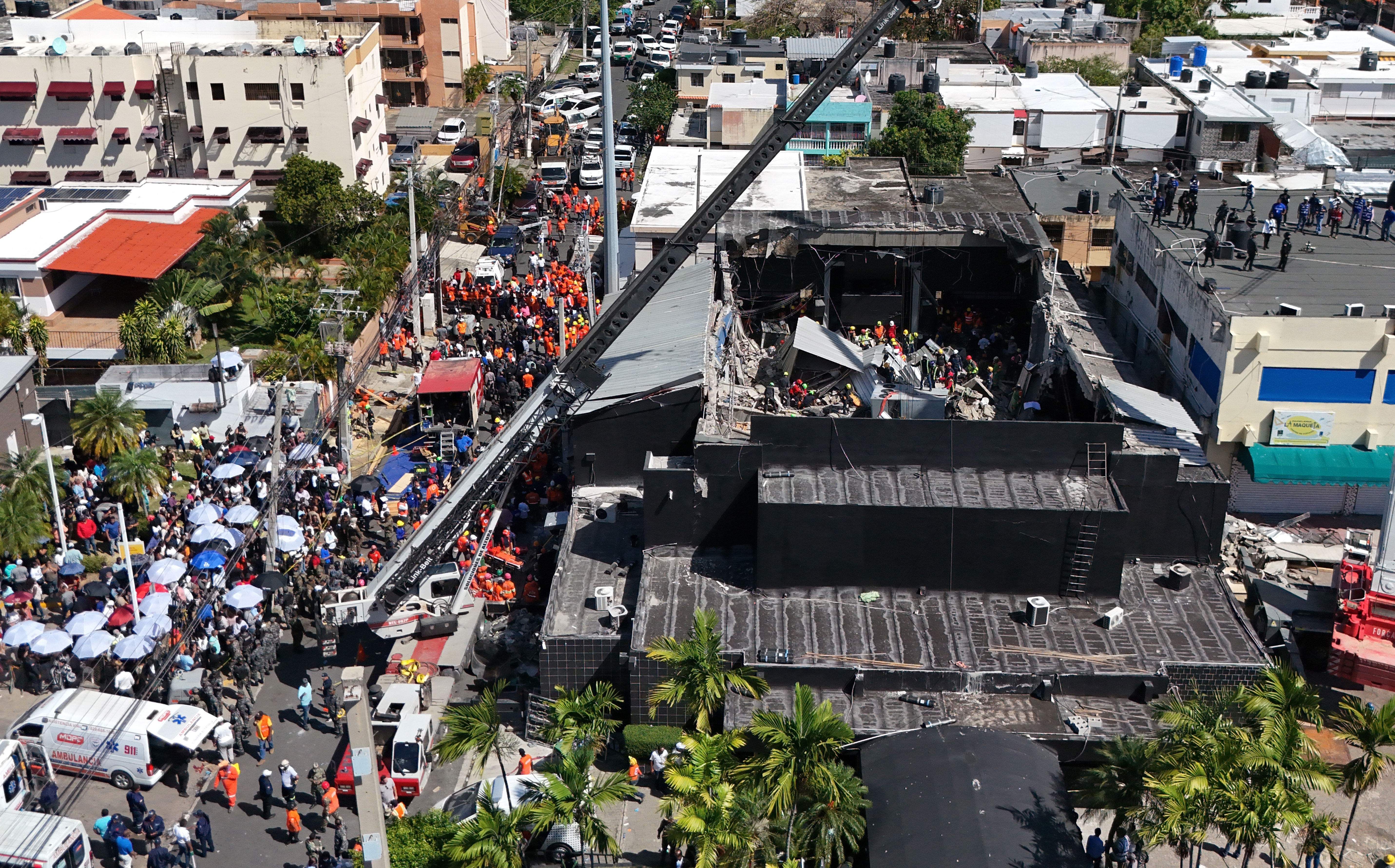 Santo Domingo Jet Set nightclub roof collapse