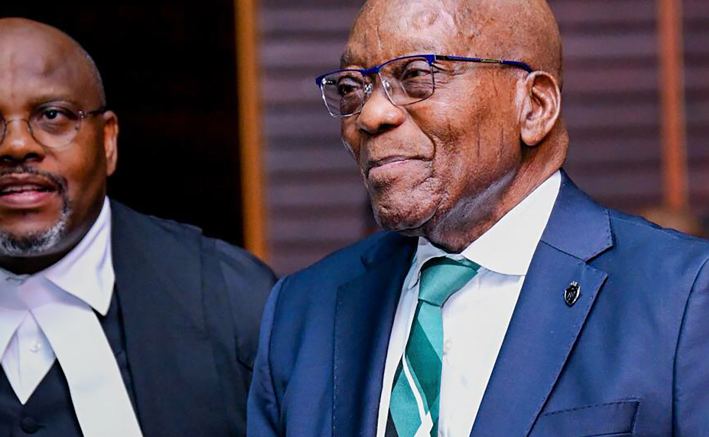 ‘We are taking back the country’ Zuma tells crowd, suggesting that his corruption charges should be dropped