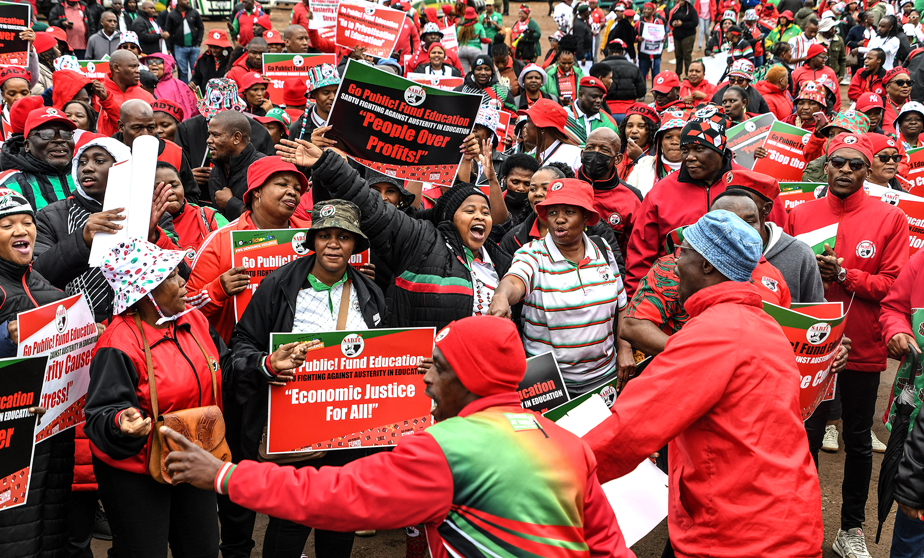 Sadtu leads national march demanding end to austerity in education sector