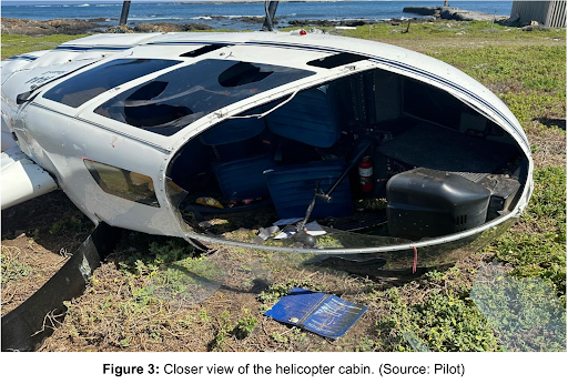 Penguin in a box causes helicopter crash – bird and humans all okay