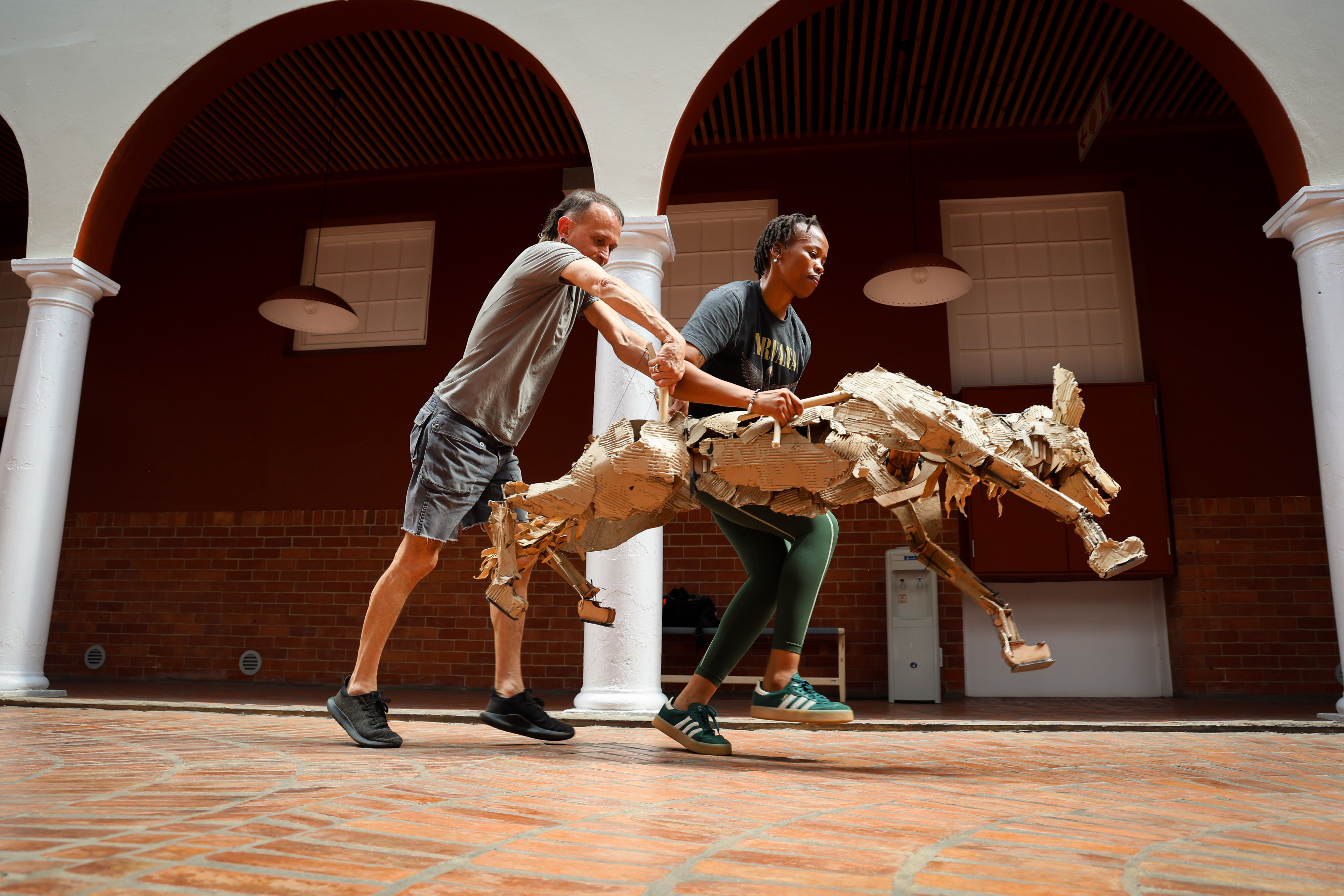 The Herds: Ukwanda puppets to journey the globe for climate action