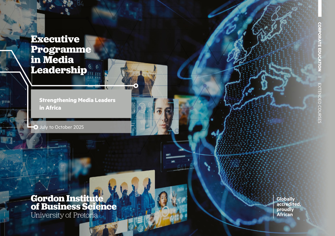 Inaugural launch of Executive Programme in Media Leadership to tackle SA media's pressing challenges